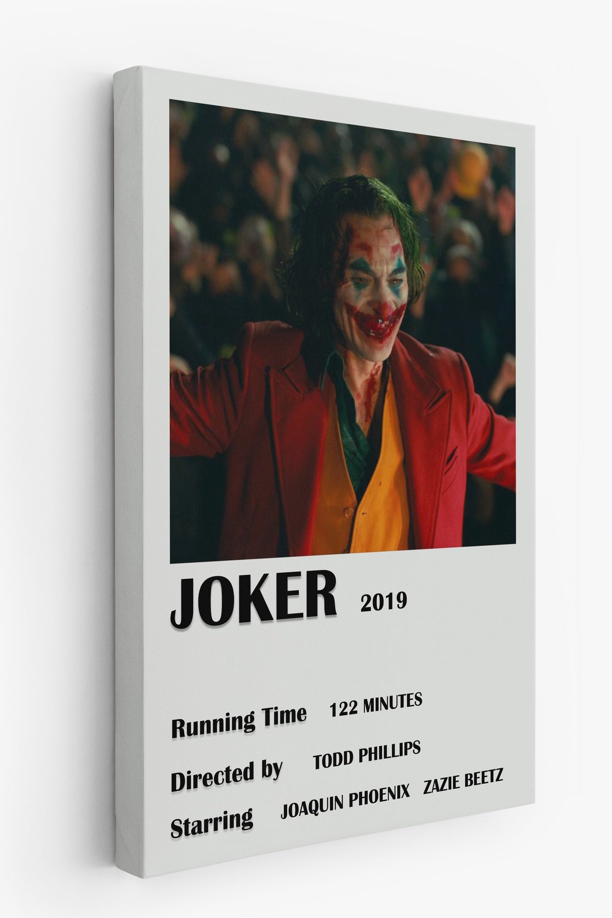 JOKER 2019 Film Kanvas Tablo