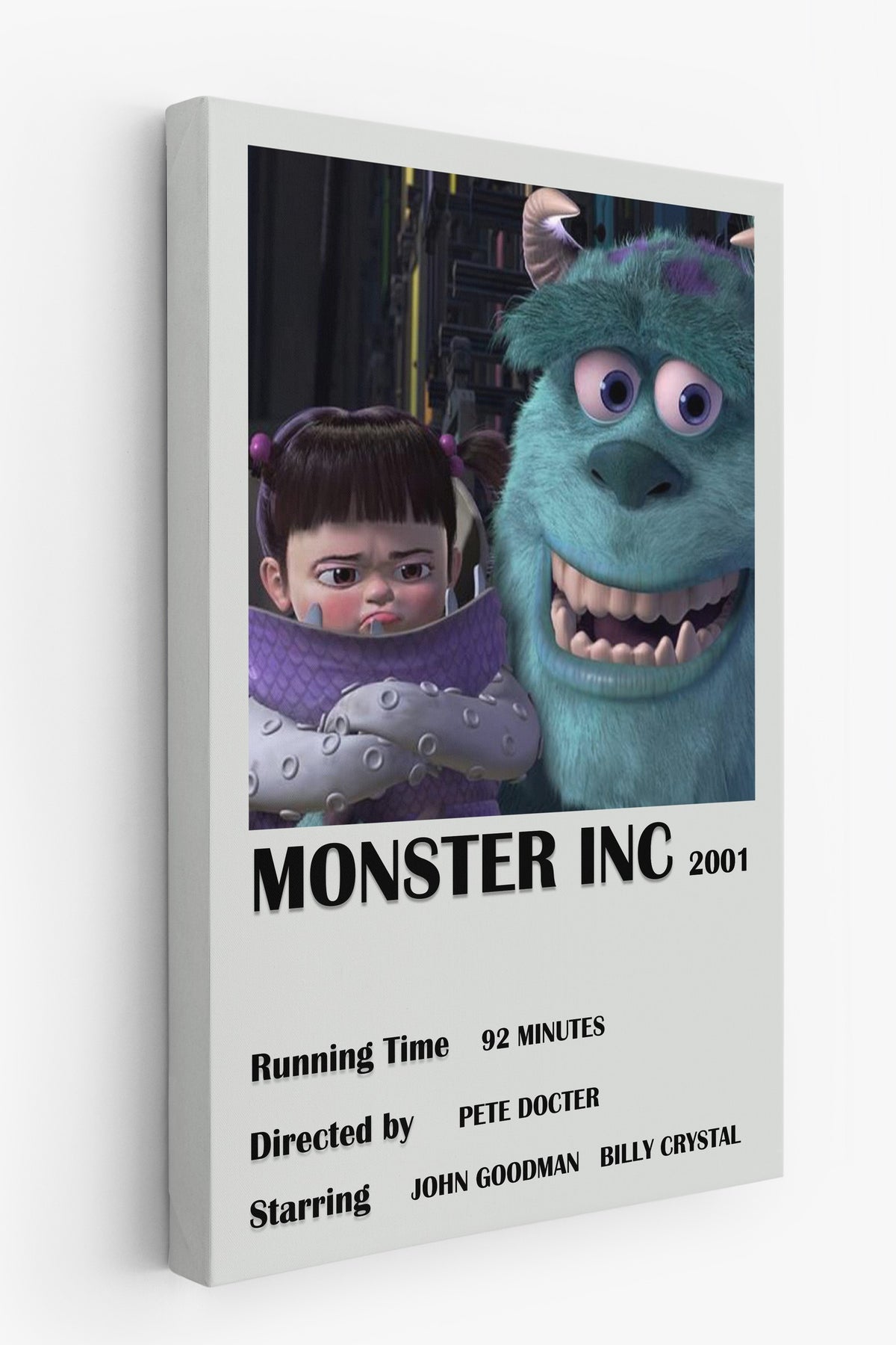 MONSTER INC Film Kanvas Tablo