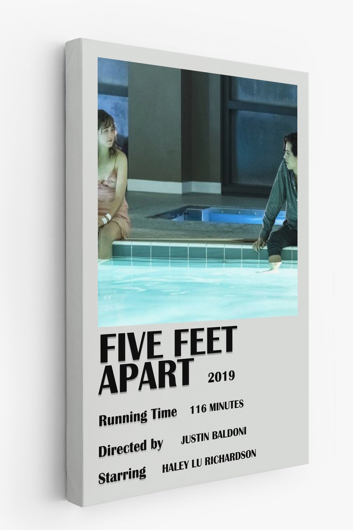 FIVE FEET APART Film Kanvas Tablo