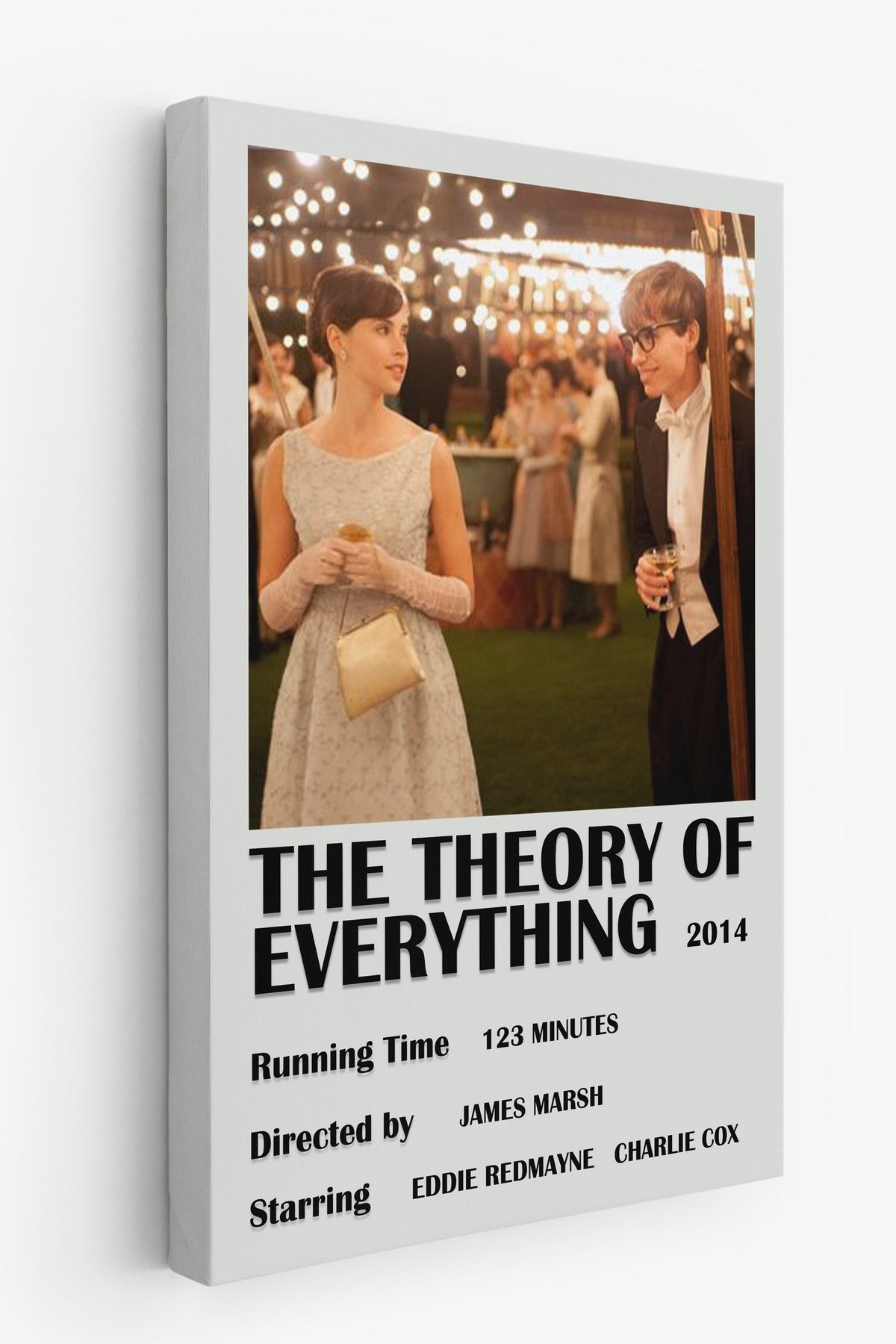 THE THEORY OF EVERYTHING Film Kanvas Tablo