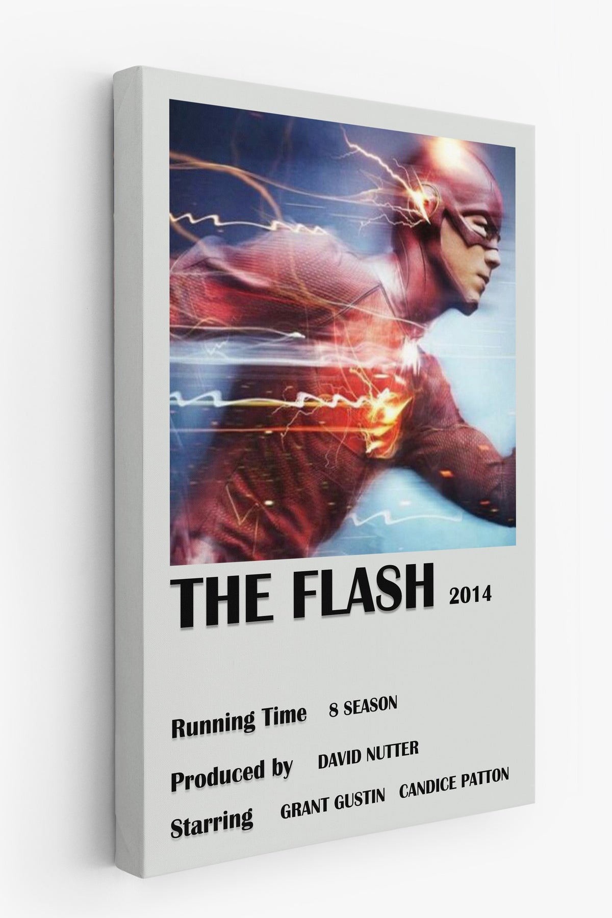 THE FLASH 2014 Film Kanvas Tablo