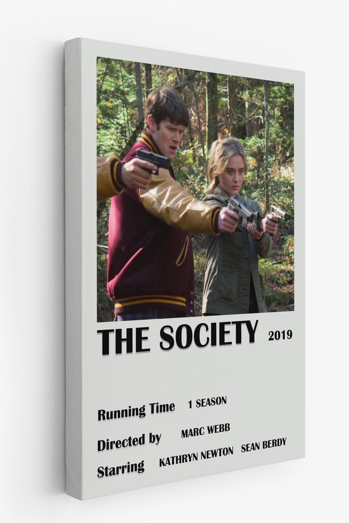 THE SOCIETY Film Kanvas Tablo