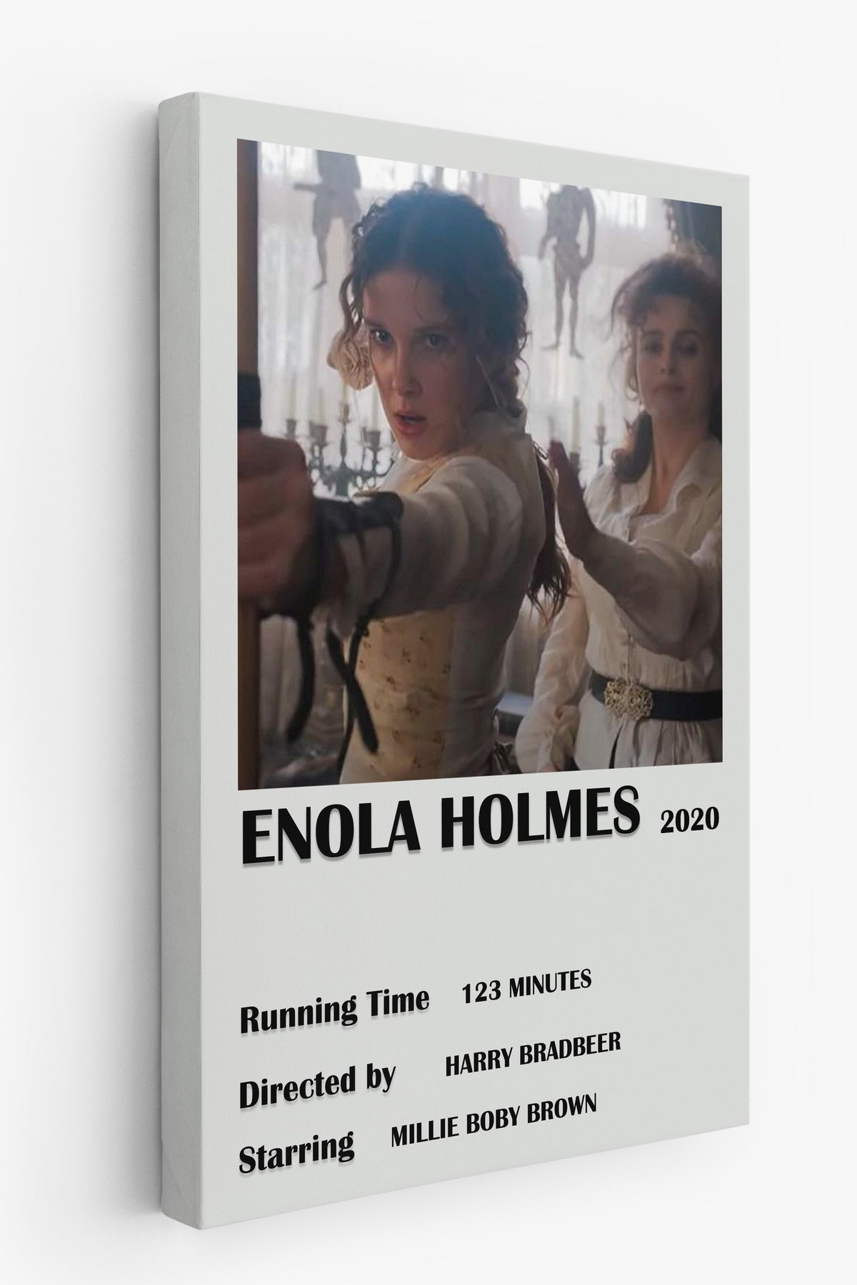 ENOLA HOLMES 2020 Film Kanvas Tablo