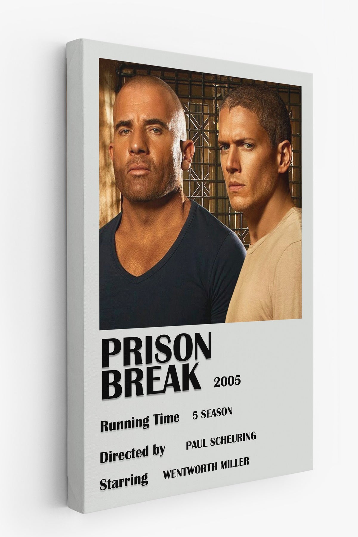 PRISON BREAK Film Kanvas Tablo
