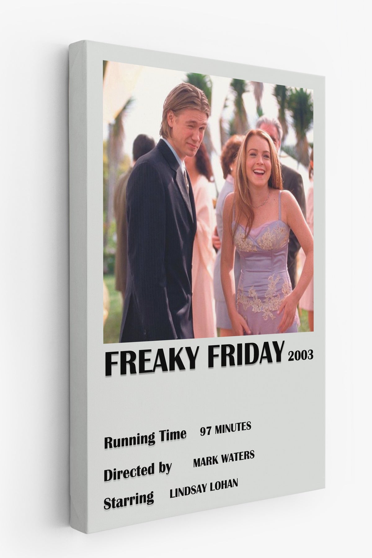 Farklı Tonlarda FREAKY FRIDAY 2003 Film Kanvas Tablo