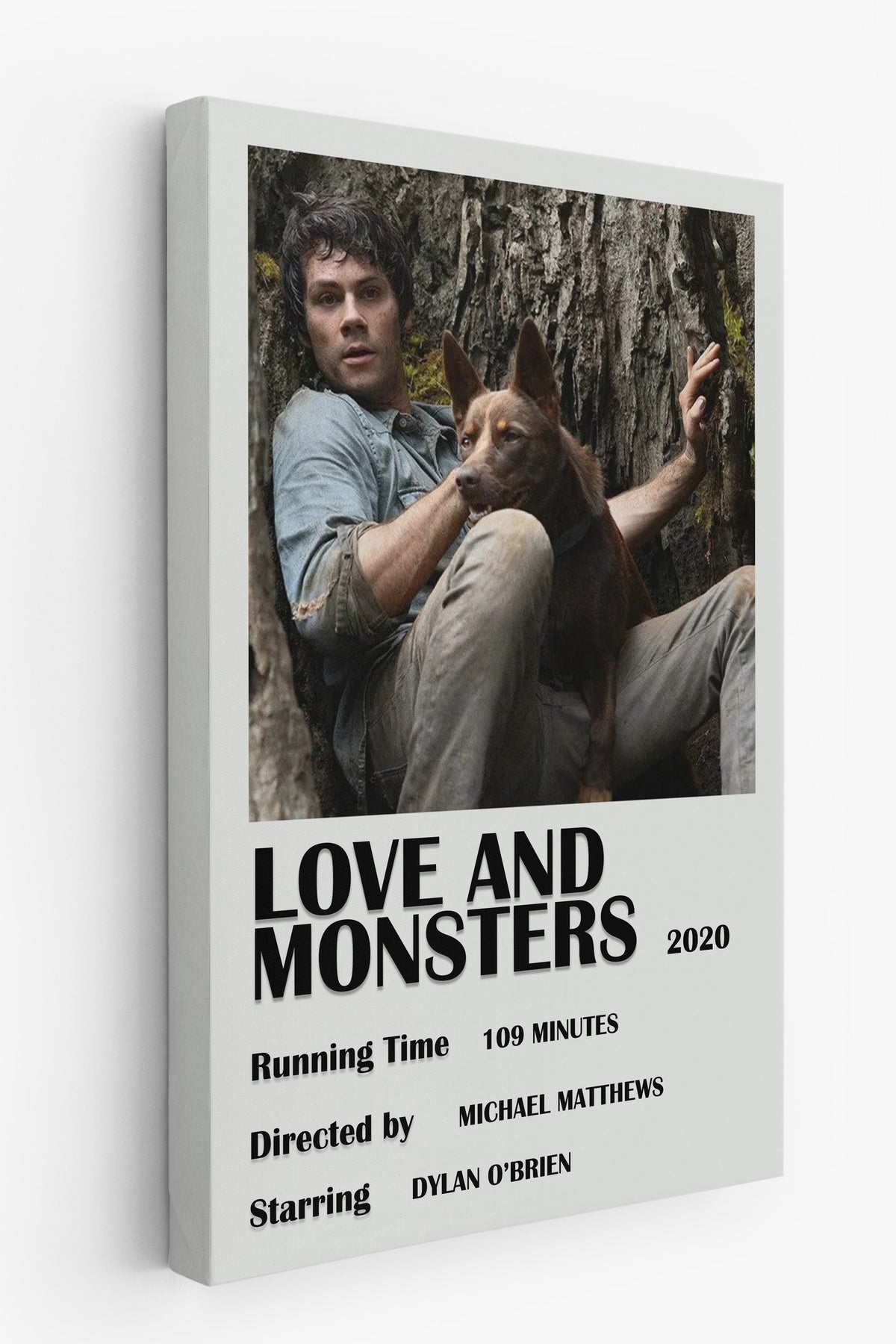 LOVE AND MONSTERS Film Kanvas Tablo