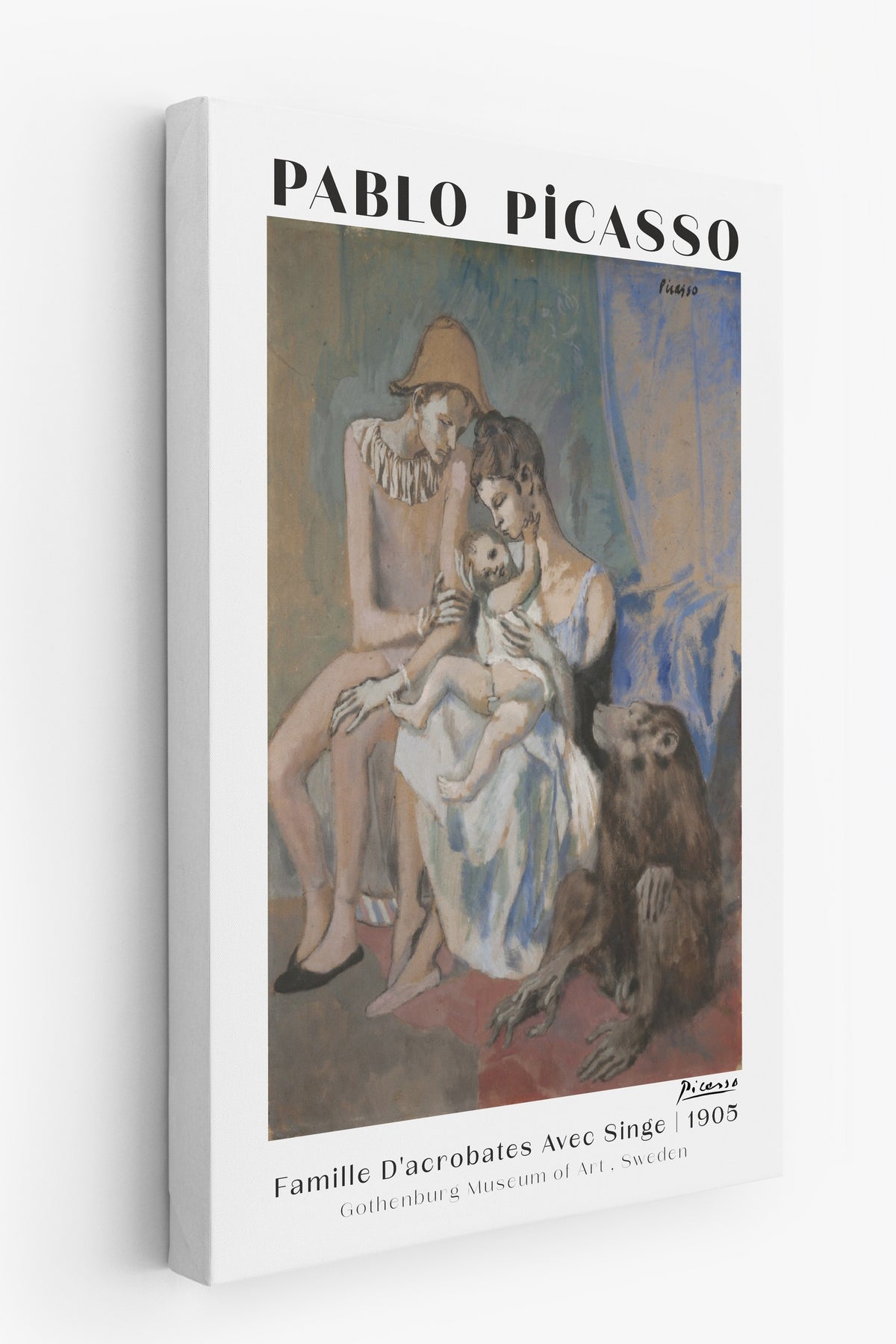 Pablo Picasso Duvar - Estetik Duvar Dekoru - Sanat Serisi - Kalın Kağıt Kanvas Tablo — NO:100897