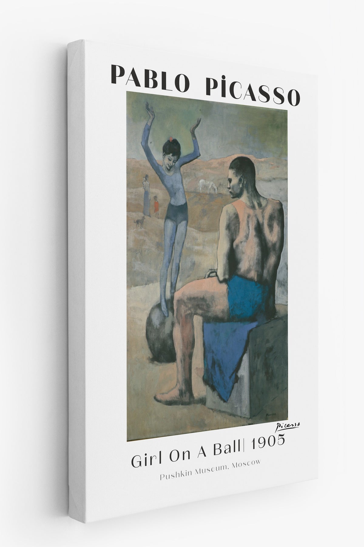 Pablo Picasso Duvar - Estetik Duvar Dekoru - Sanat Serisi - Kalın Kağıt Kanvas Tablo — NO:100902