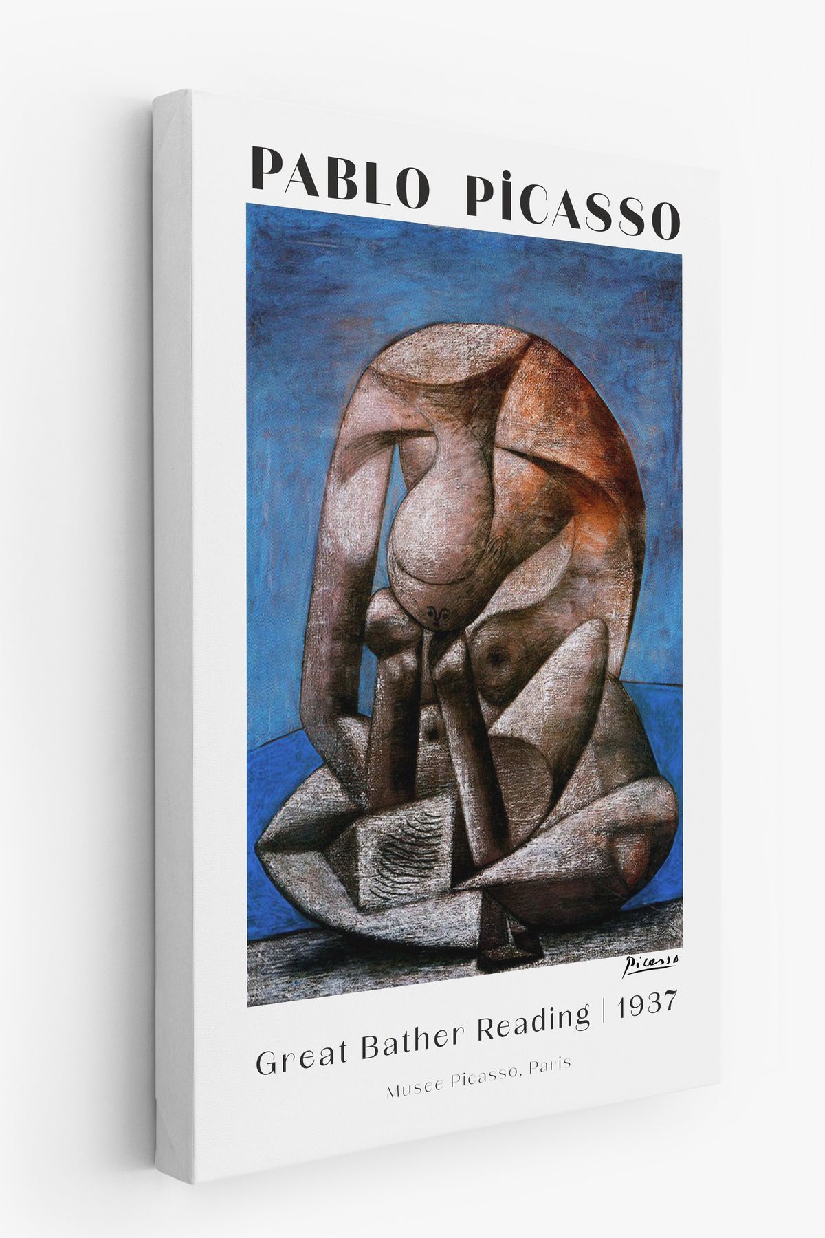 Pablo Picasso Duvar - Estetik Duvar Dekoru - Sanat Serisi - Kalın Kağıt Kanvas Tablo — NO:100903