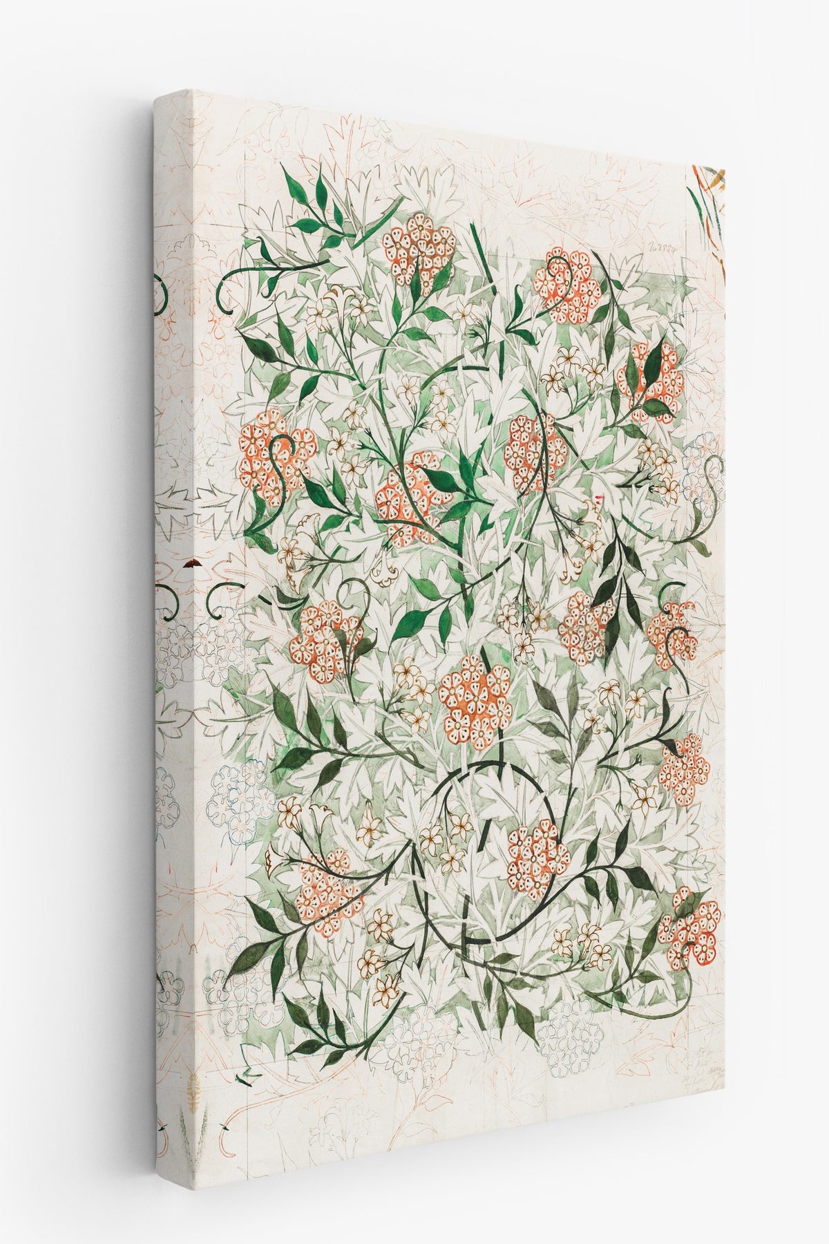 William Morris No:6 Modern Sanat - Sanat Dekor Serisi - Duvar Tablosu, HD Baskı Kanvas Tablo