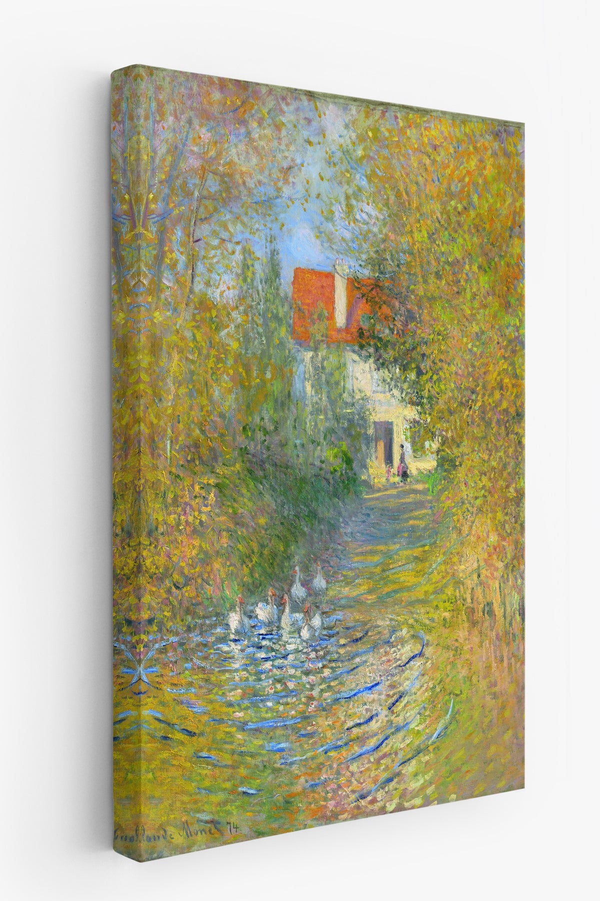 Monet No:17 Modern Sanat - Sanat Dekor Serisi - Duvar Tablosu, HD Baskı Kanvas Tablo
