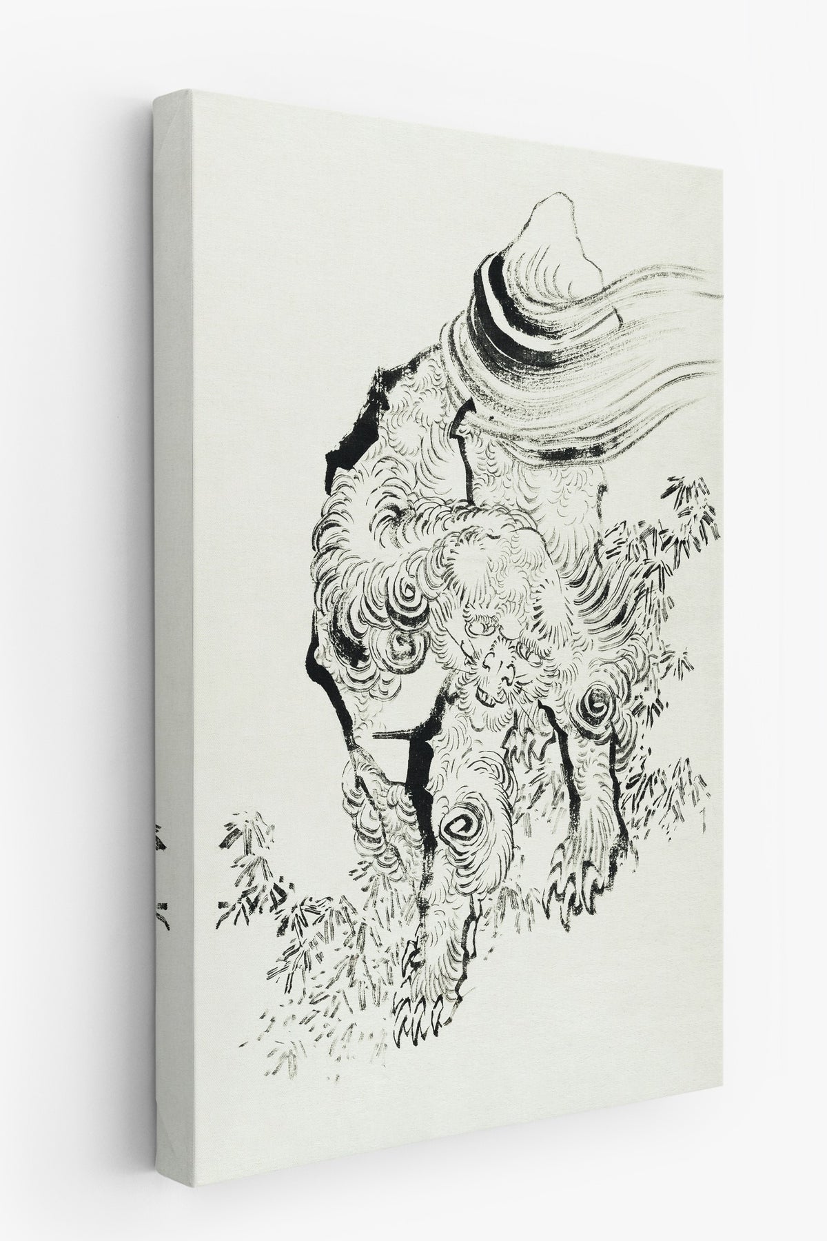 Hokusai Katsushika No:24 Modern Sanat - Sanat Dekor Serisi - Duvar Tablosu, HD Baskı Kanvas Tablo