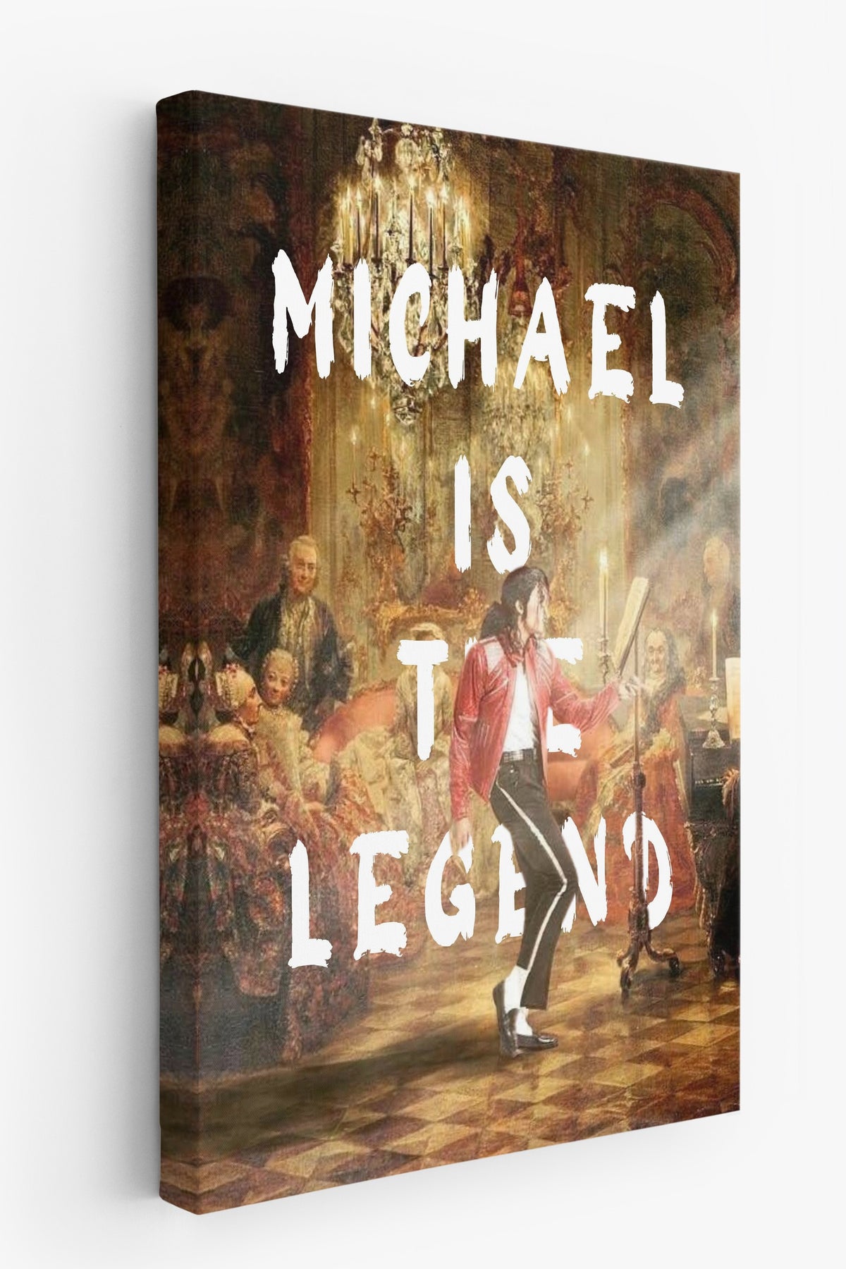 MICHAEL IS THE LEGEND Alternatif Sanat Kanvas Tablo