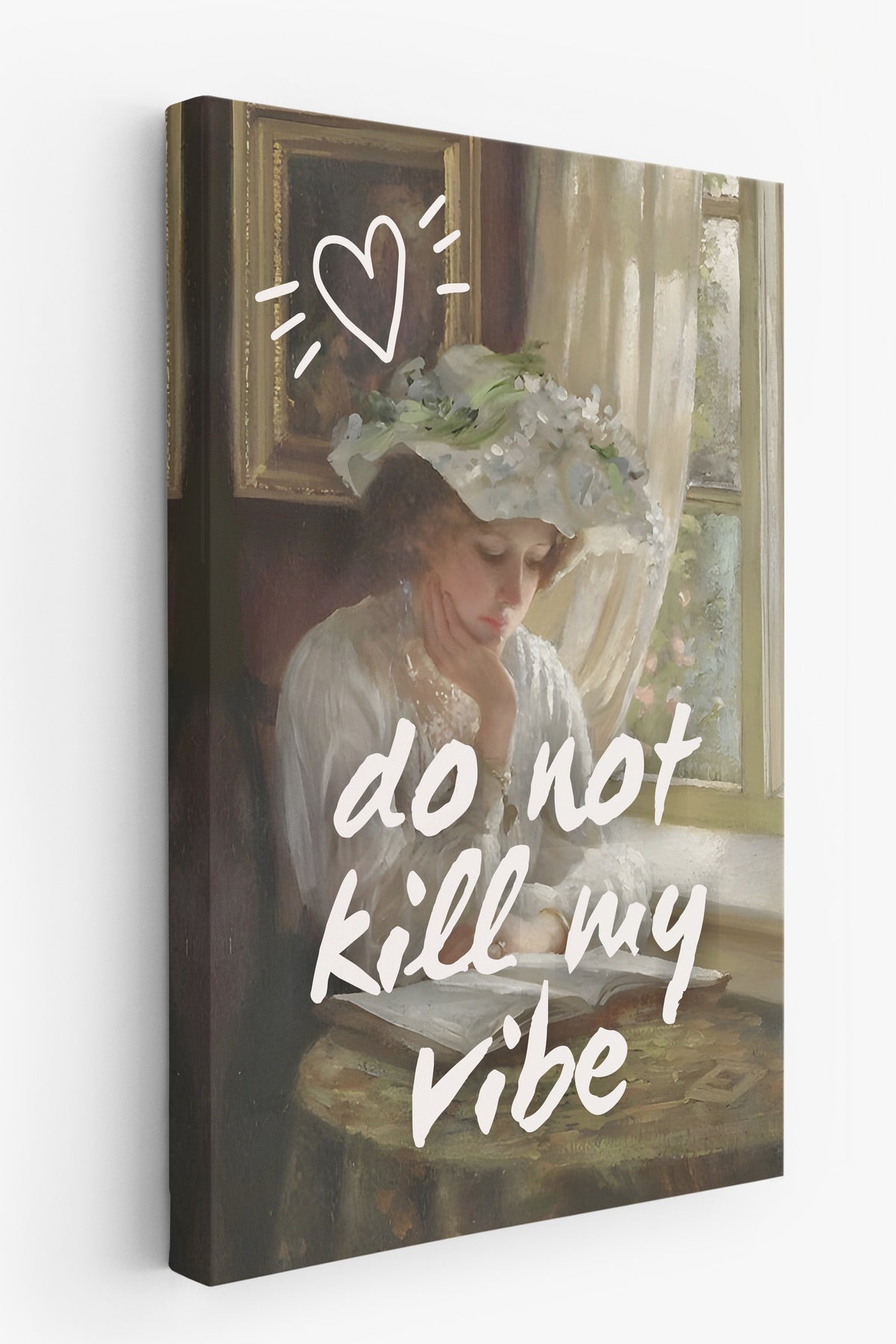 do not kill my vibe Alternatif Sanat Kanvas Tablo