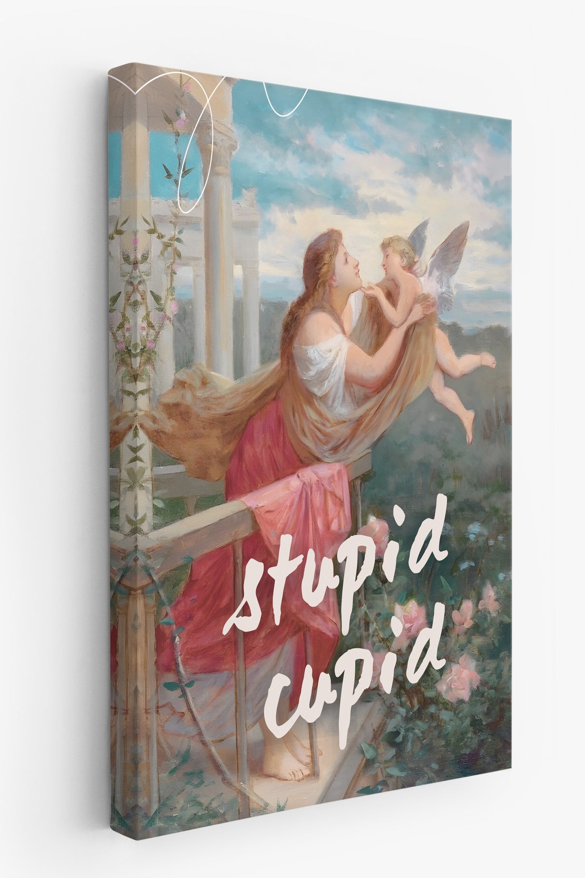 stupid cupid Alternatif Sanat Kanvas Tablo