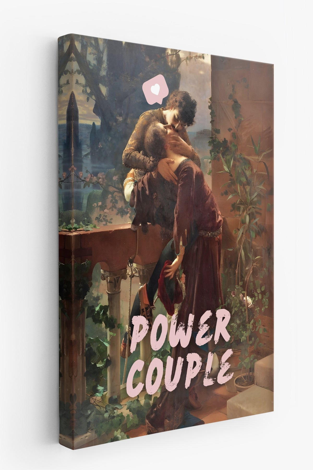 POWER COUPLE Alternatif Sanat Kanvas Tablo