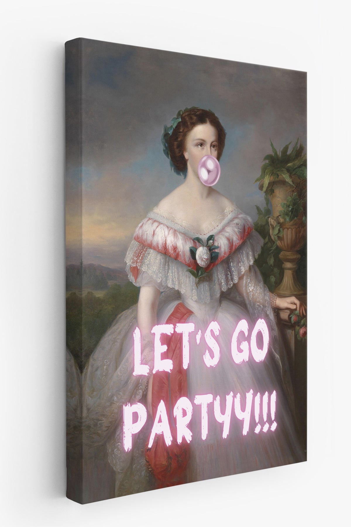 LET'S GO PARTYY!!! Alternatif Sanat Kanvas Tablo