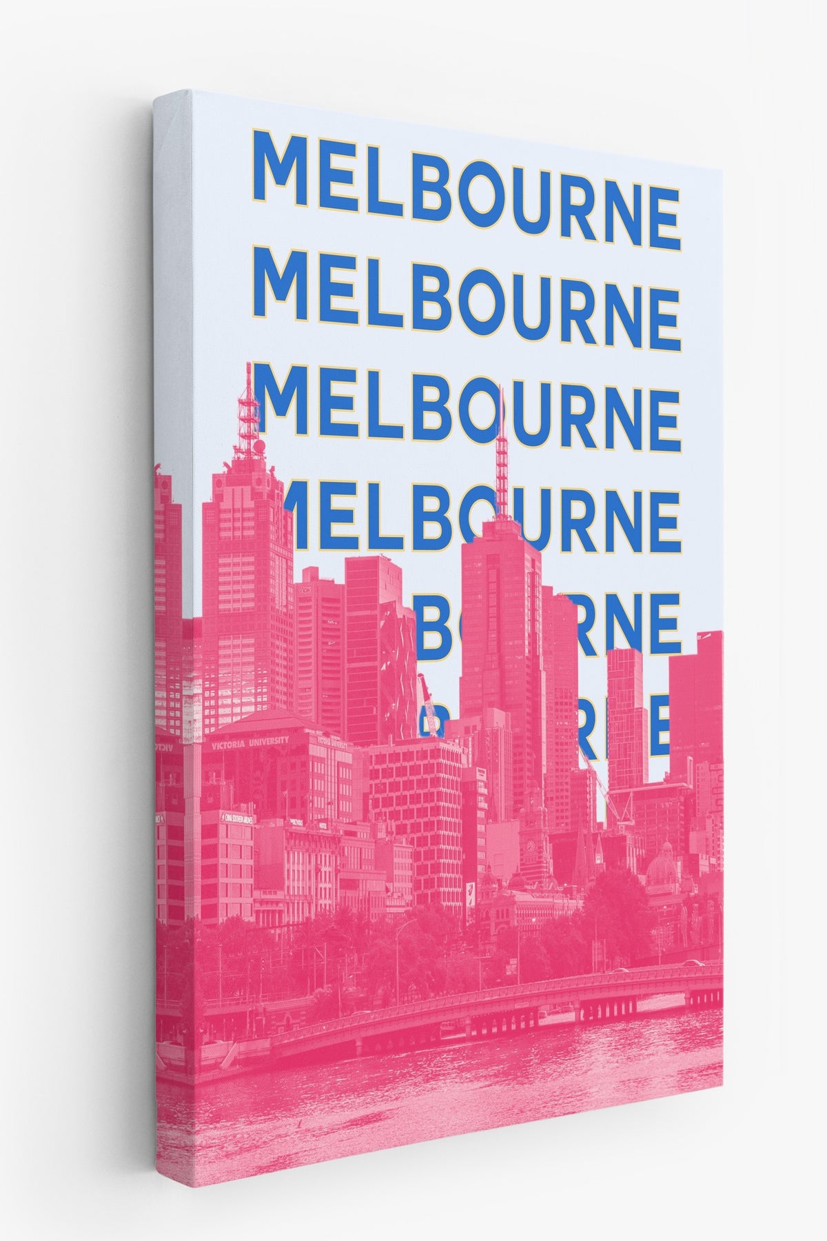 MELBOURNE Şehirler ve Ülkeler Kanvas Tablo