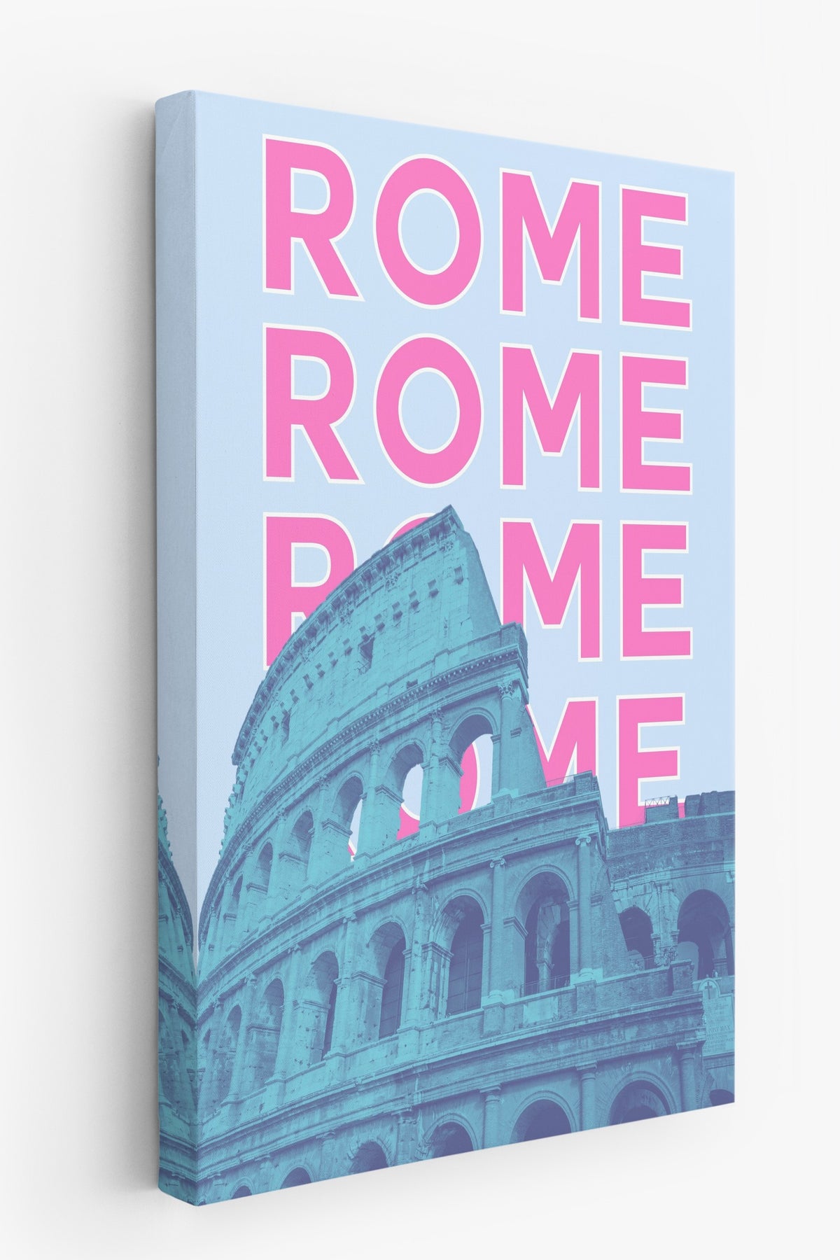 ROME Şehirler ve Ülkeler Kanvas Tablo