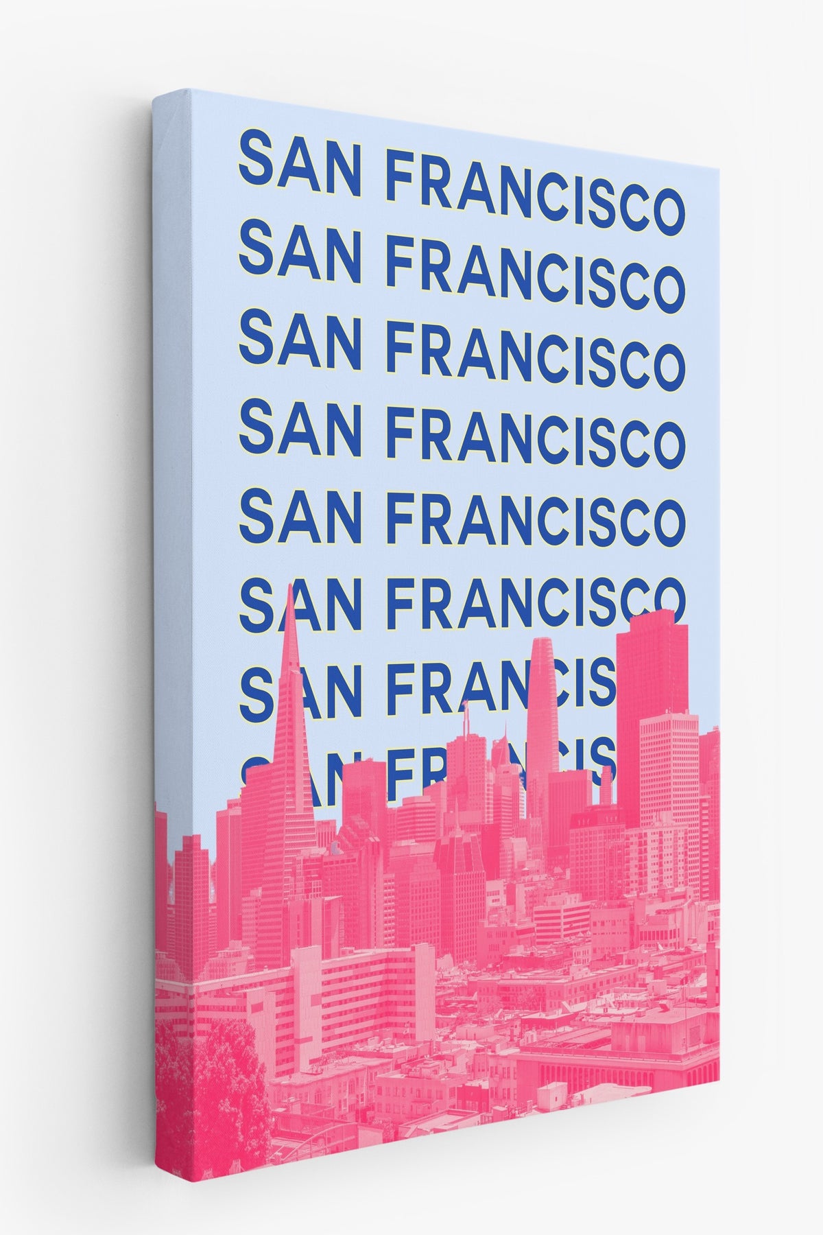 SAN FRANCISCO Şehirler ve Ülkeler Kanvas Tablo