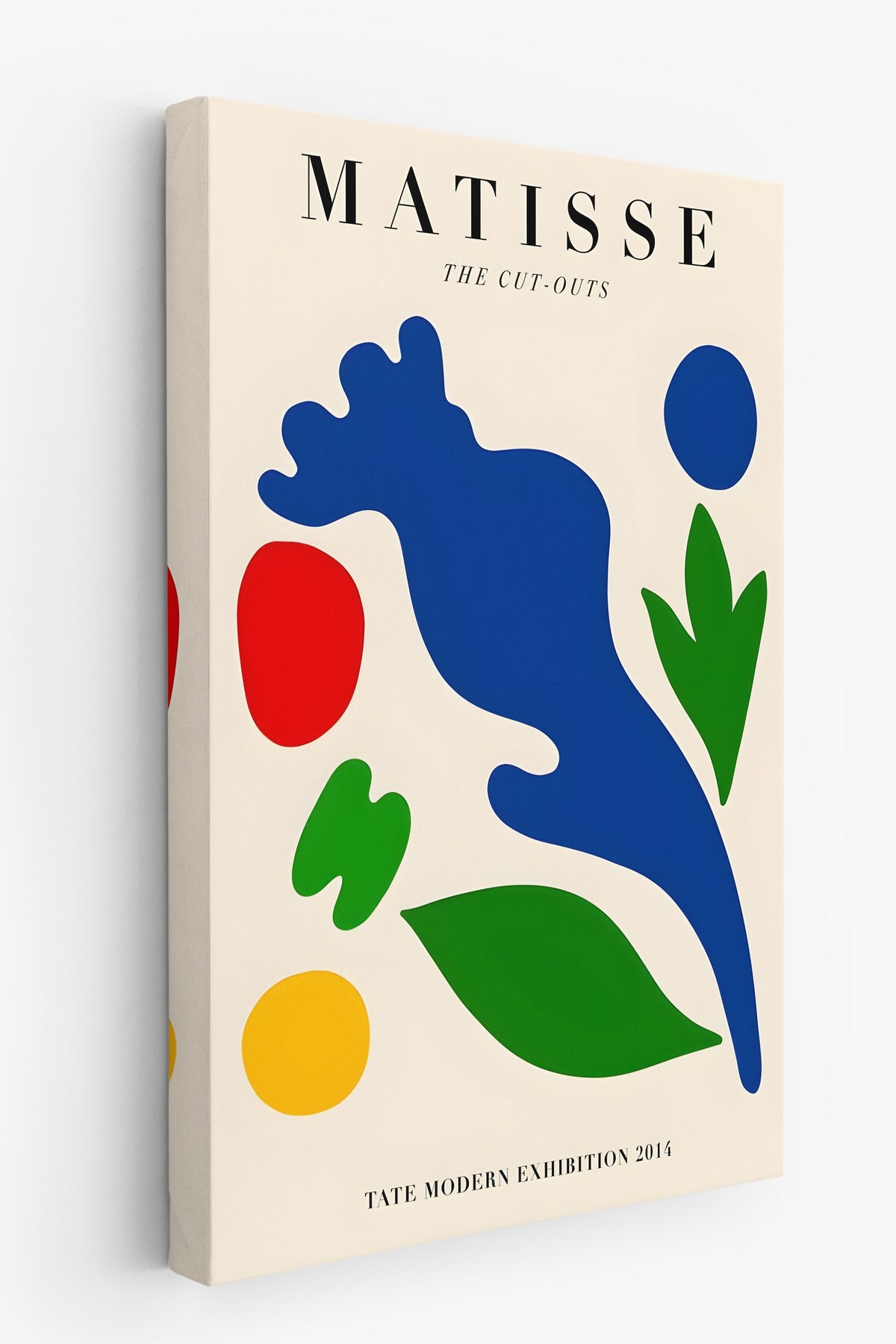 Farklı Tonlarda Matisse The Cut-Outs İllüstrasyon Kanvas Tablo — NO:105448
