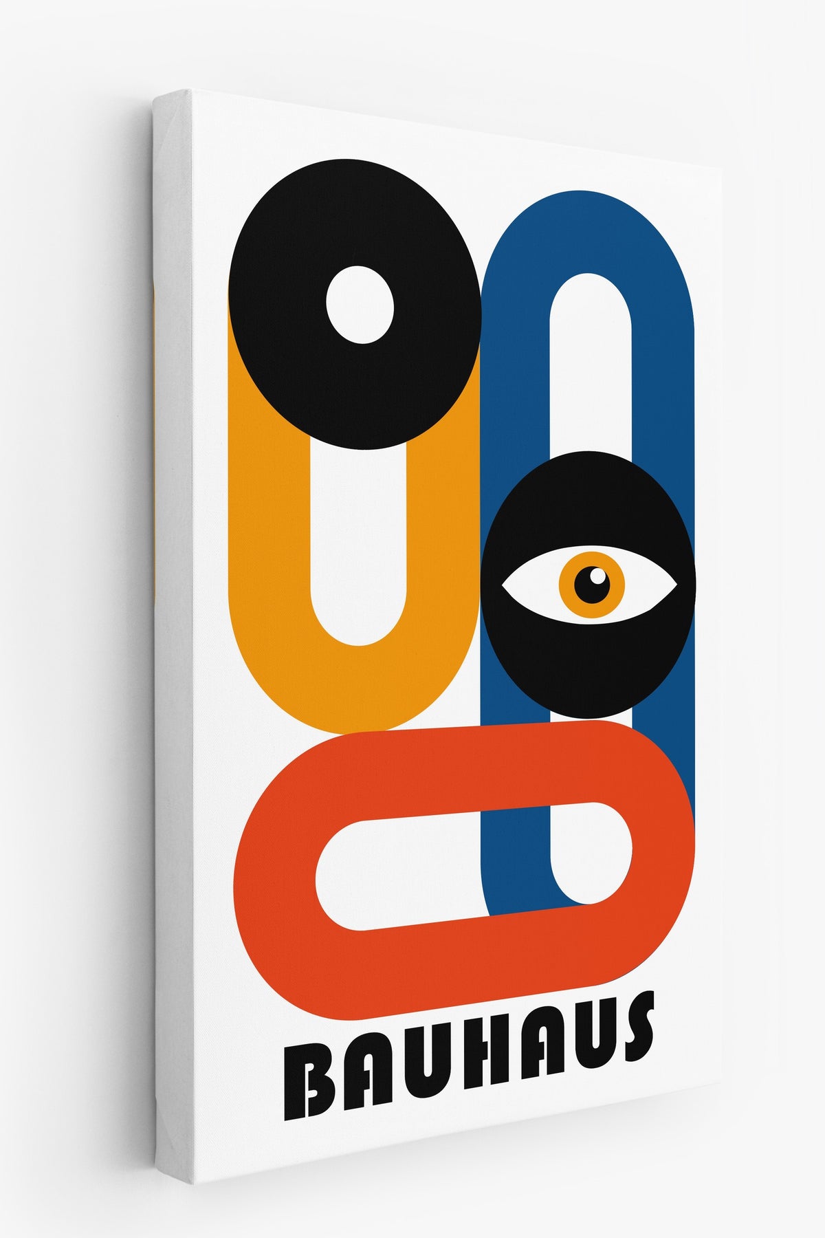Farklı Tonlarda BAUHAUS Kanvas Tablo — NO:105494