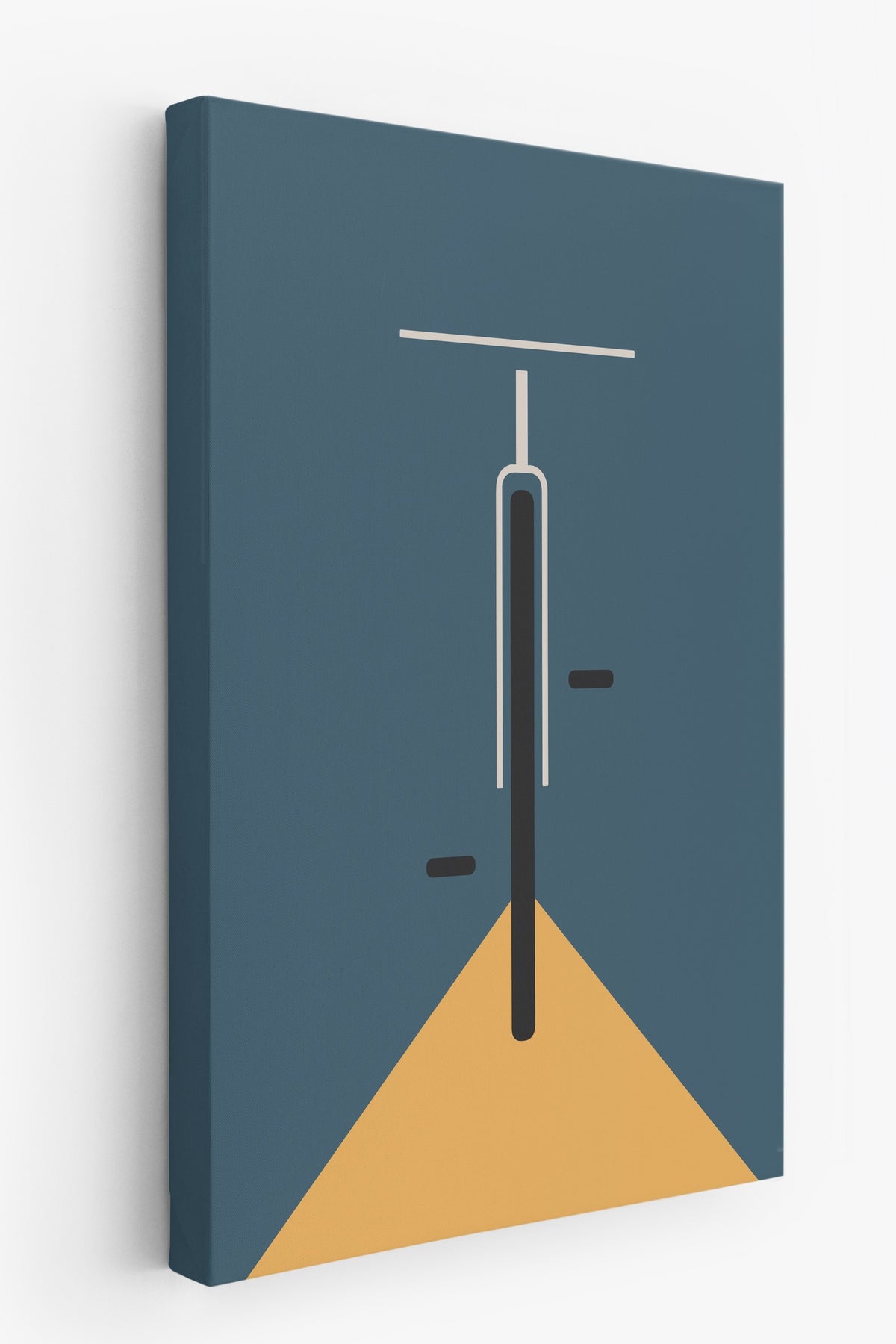 Renkli Duvar Bauhaus Kanvas Tablo — NO:105505