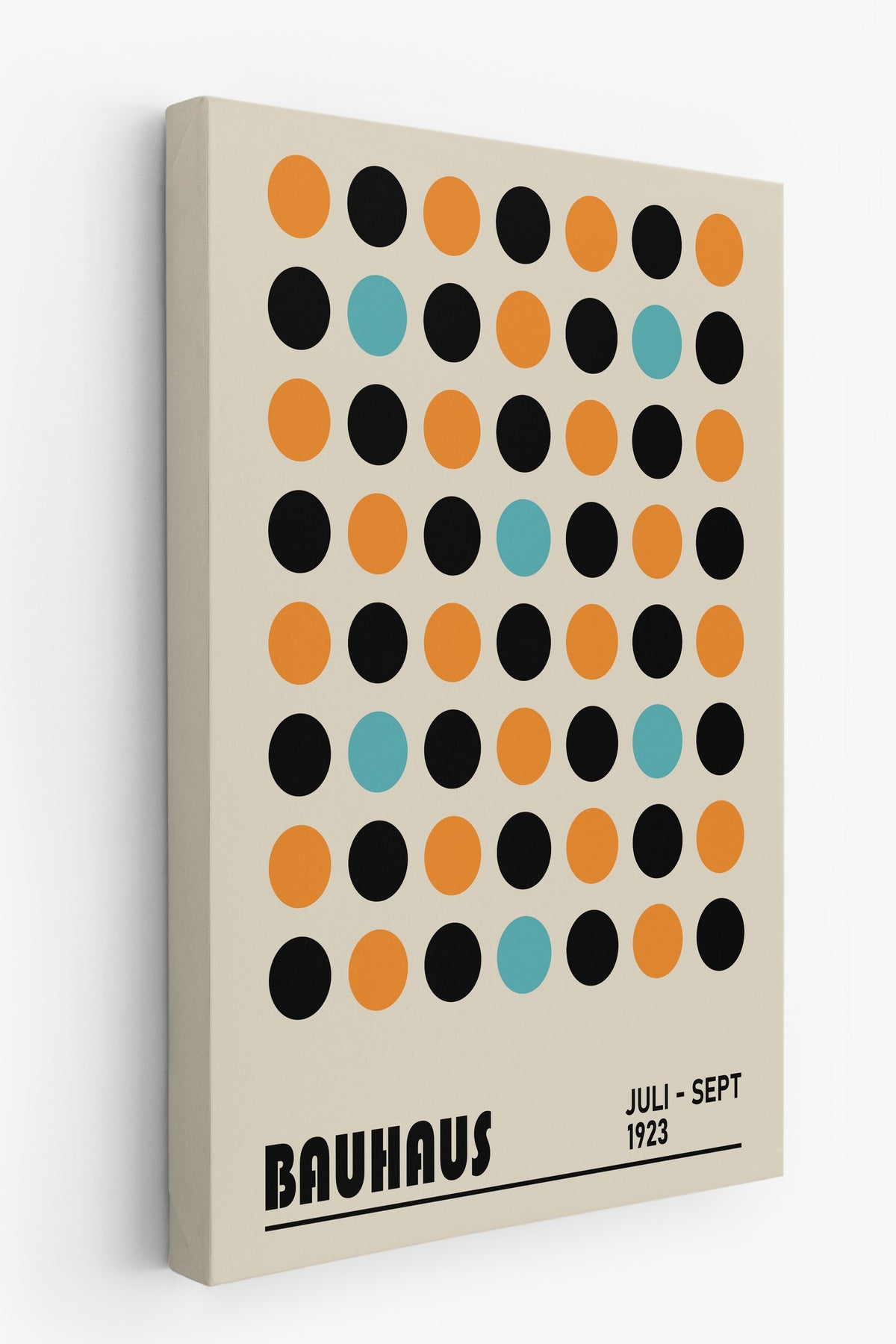 Renkli Duvar Bauhaus Kanvas Tablo — NO:105515