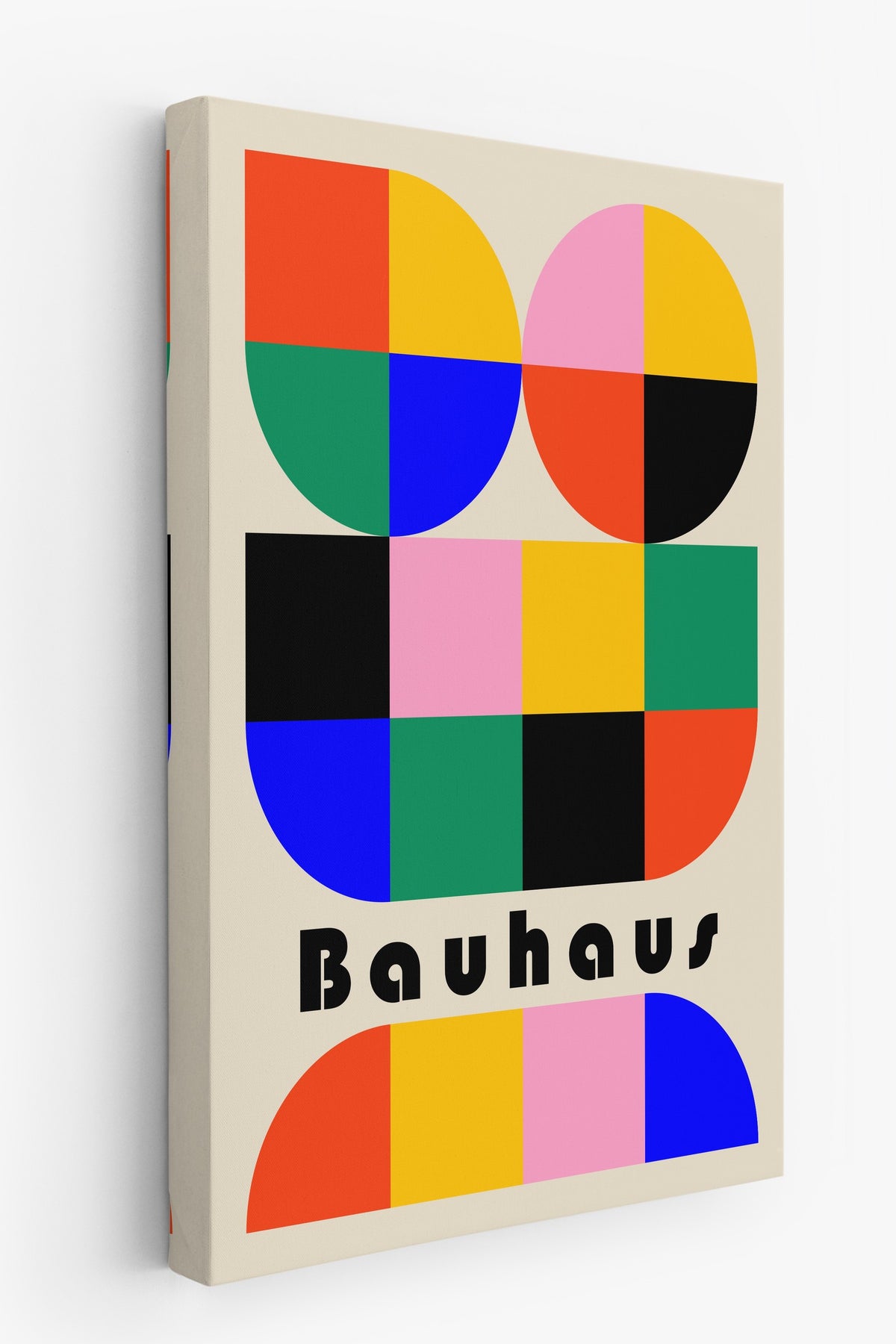 Farklı Tonlarda Bauhaus Kanvas Tablo — NO:105522