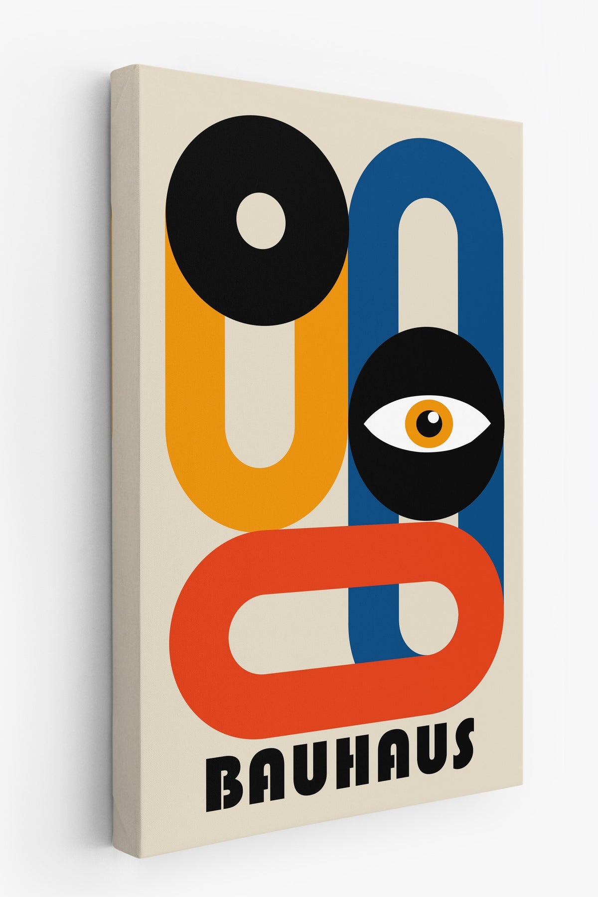 Farklı Tonlarda Bauhaus Kanvas Tablo — NO:105534
