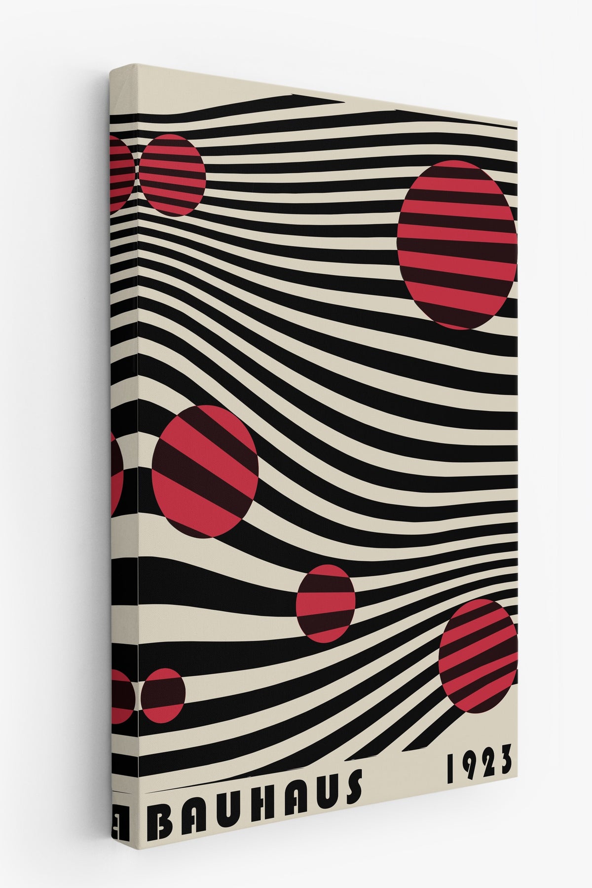 Renkli Duvar Bauhaus Kanvas Tablo — NO:105536