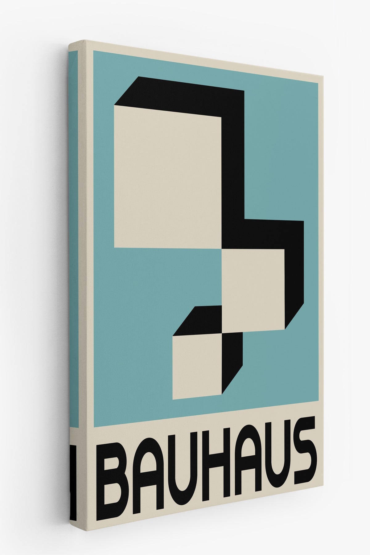 Farklı Tonlarda BAUHAUS Kanvas Tablo — NO:105543