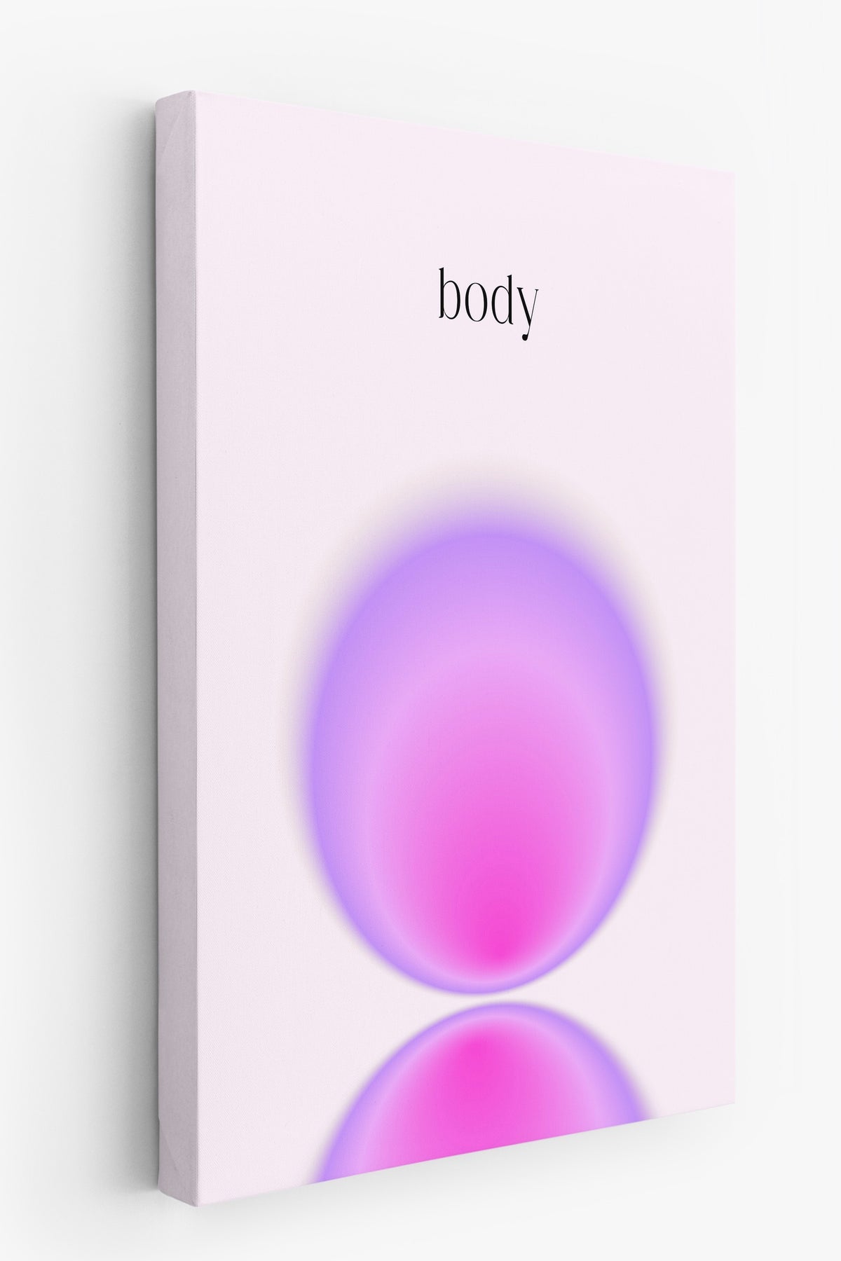 Farklı Tonlarda body Aura Kanvas Tablo