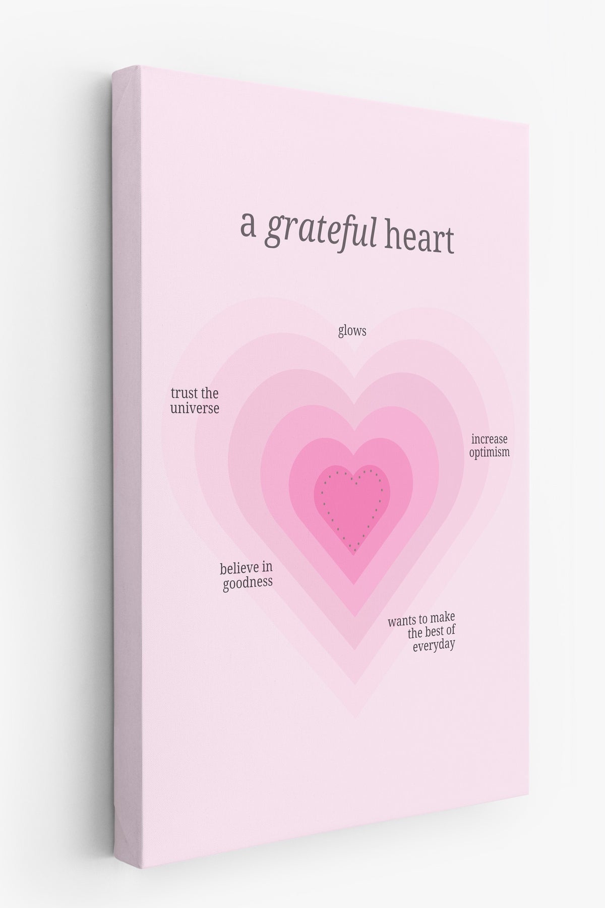 a grateful heart Aura Kanvas Tablo