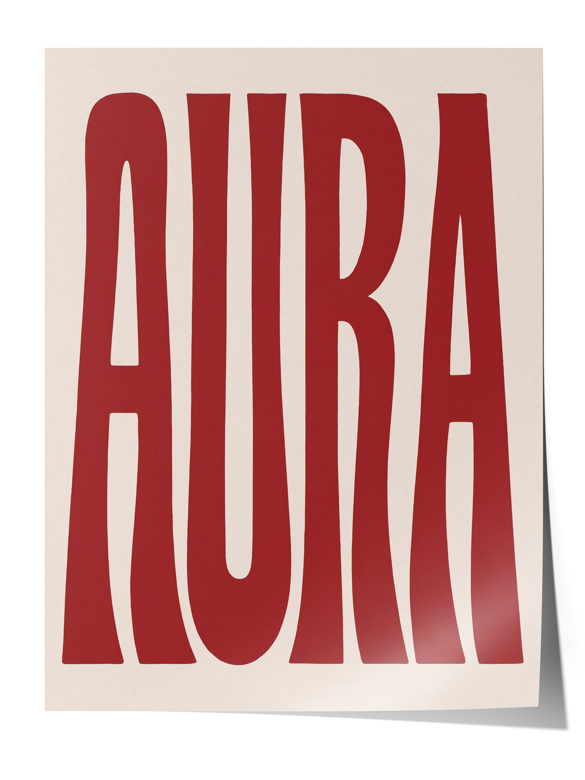 AURA Çerçevesiz Poster