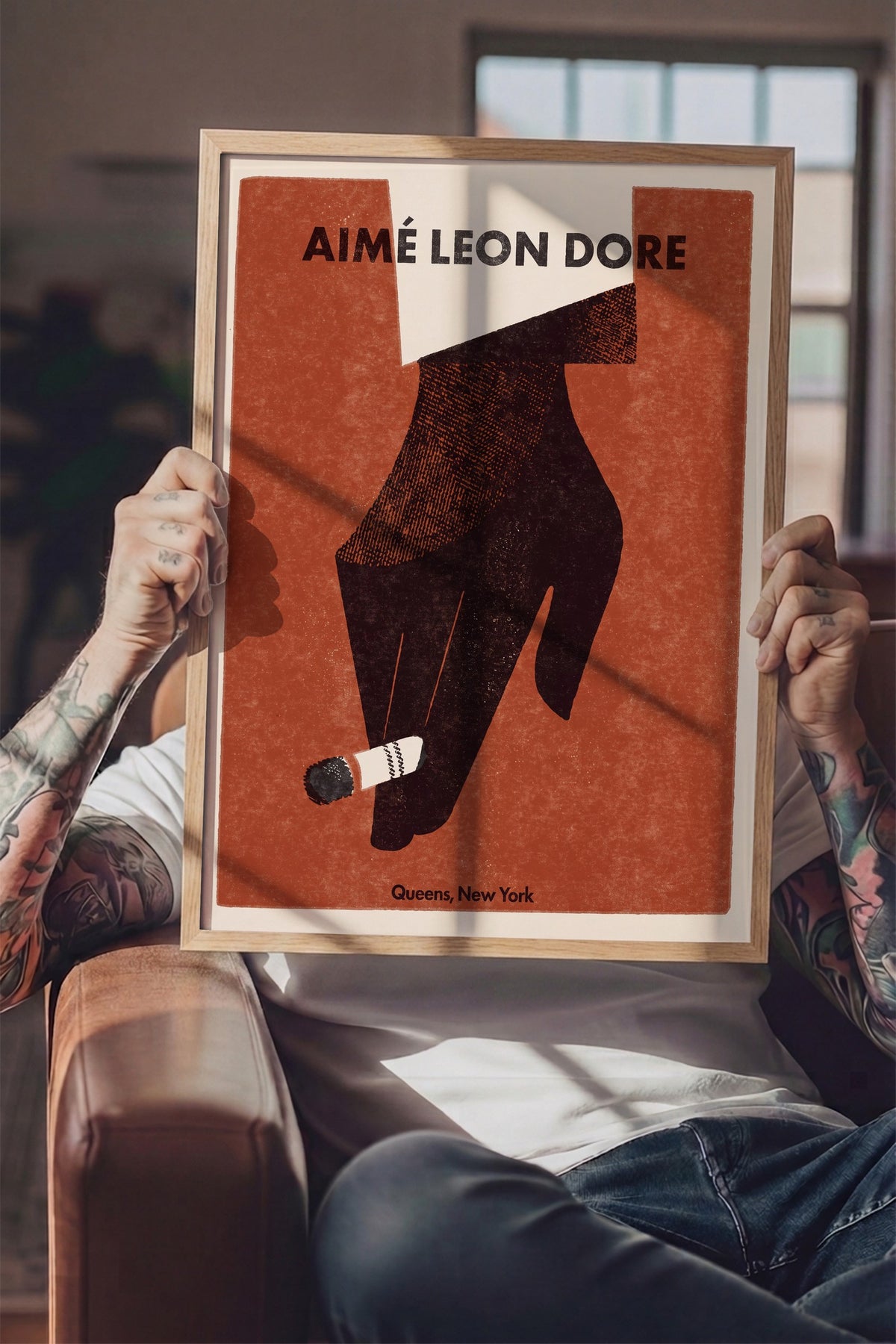AIMÉ LEON DORE Poster – Ahşap Çerçeveli Tablo