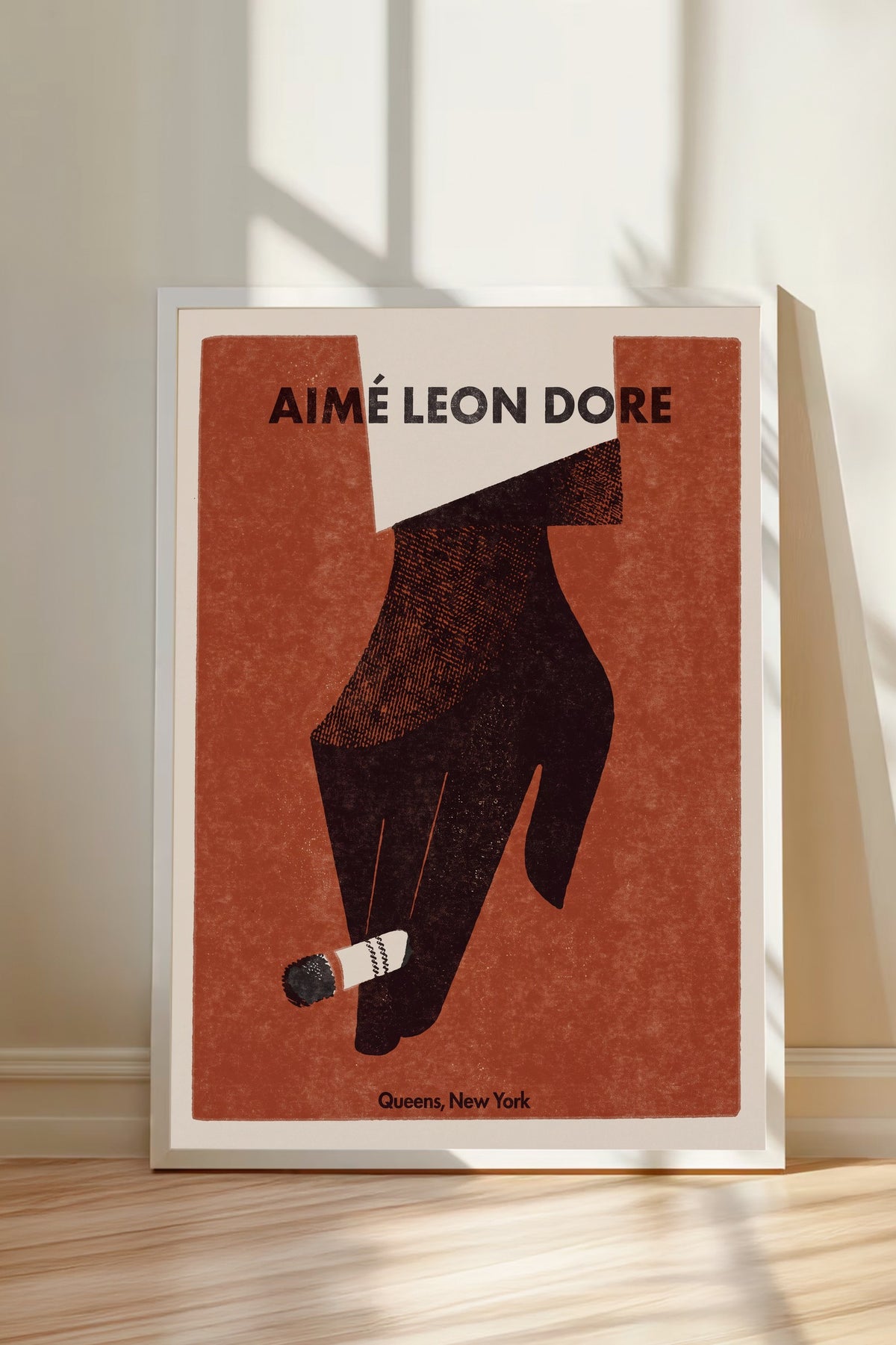 AIMÉ LEON DORE Poster – Beyaz Çerçeveli Tablo