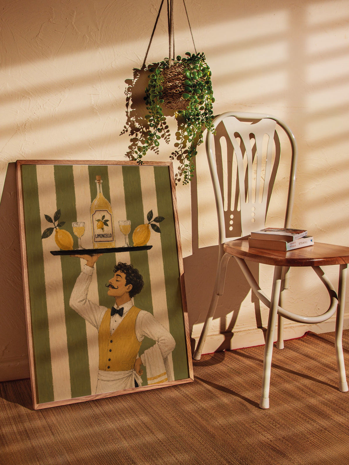 Limoncello Poster – Ahşap Çerçeveli Tablo