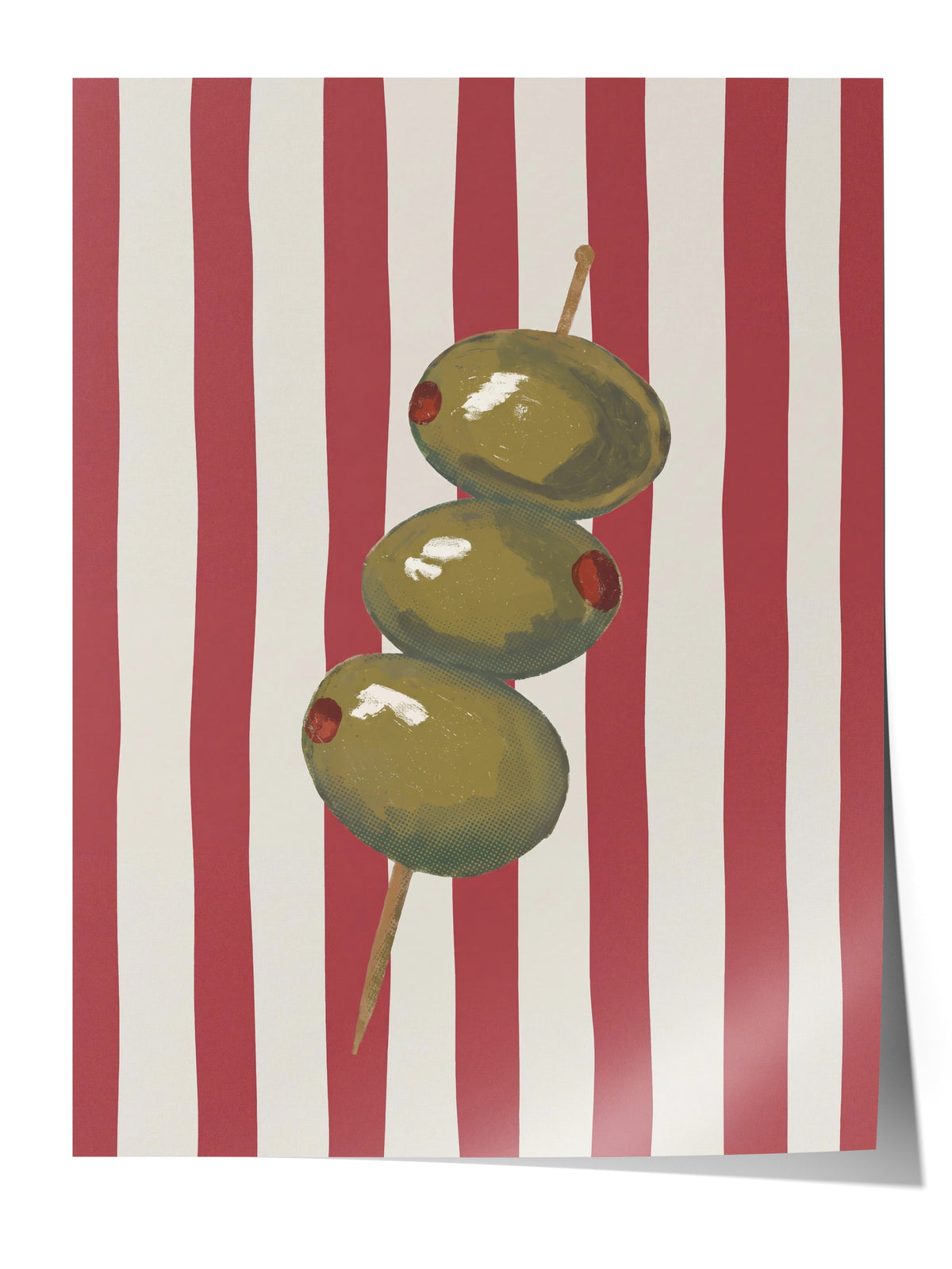 Zeytin Şiş Çerçevesiz Poster
