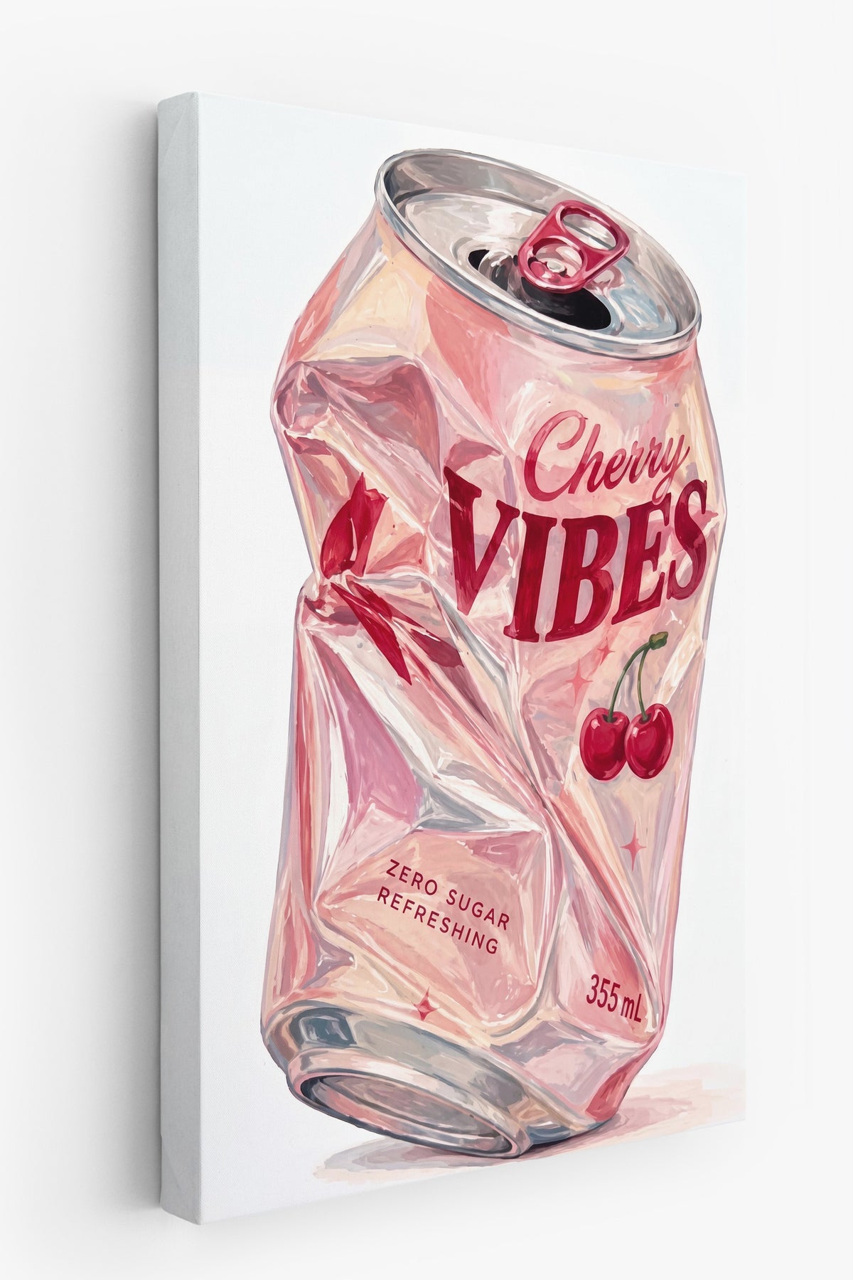 Cherry Vibes Kanvas Tablo