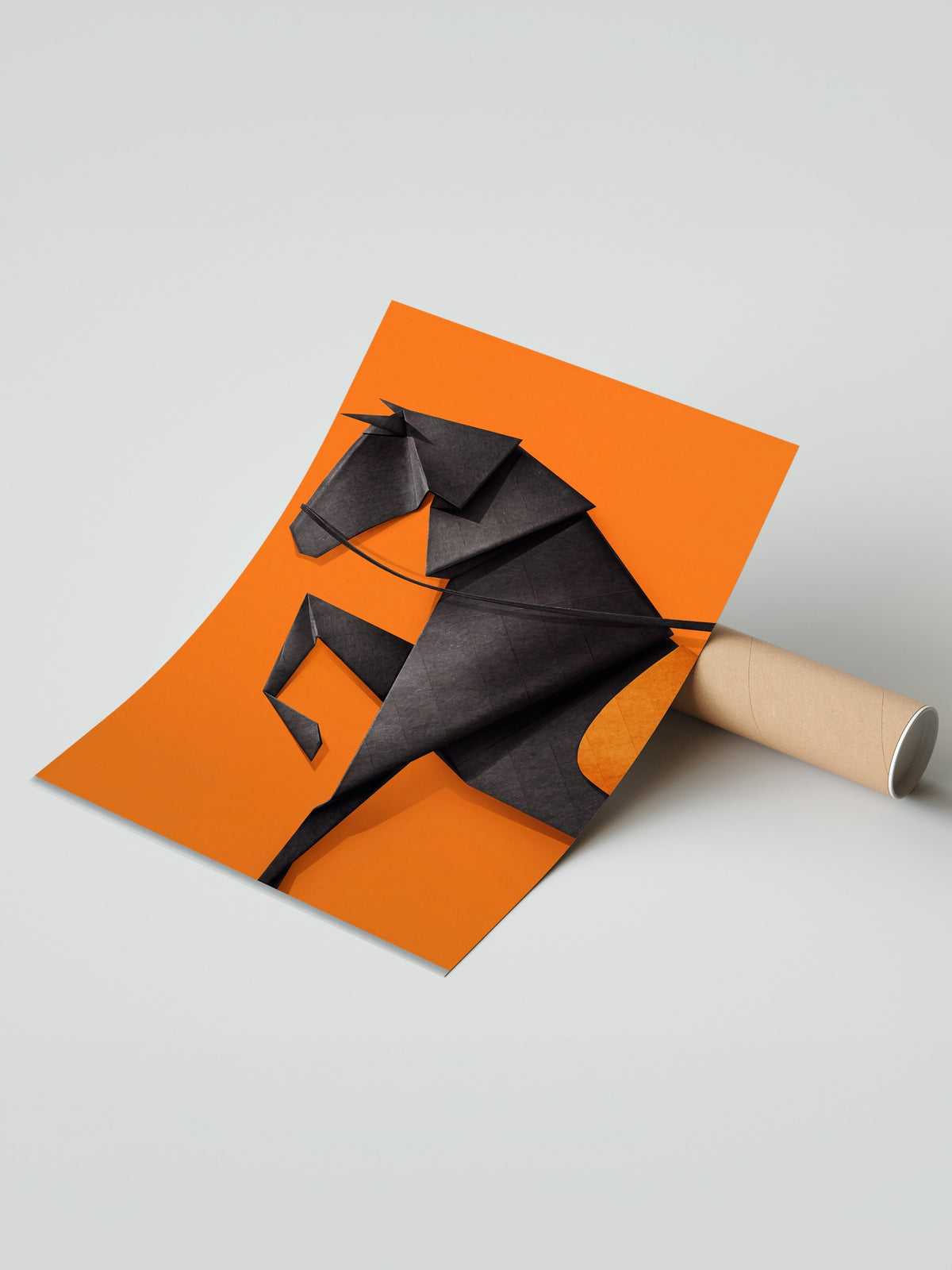 Origami At Çerçevesiz Poster