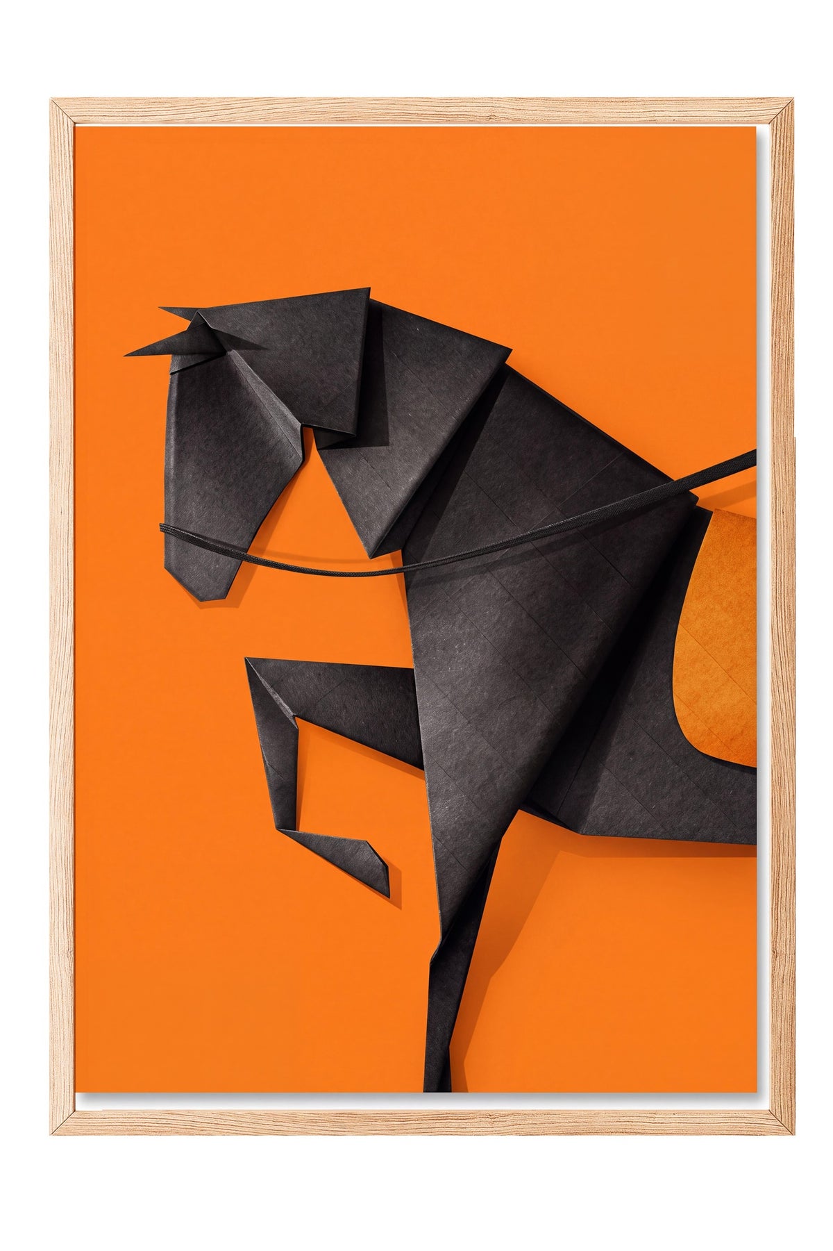 Origami At Poster – Ahşap Çerçeveli Tablo