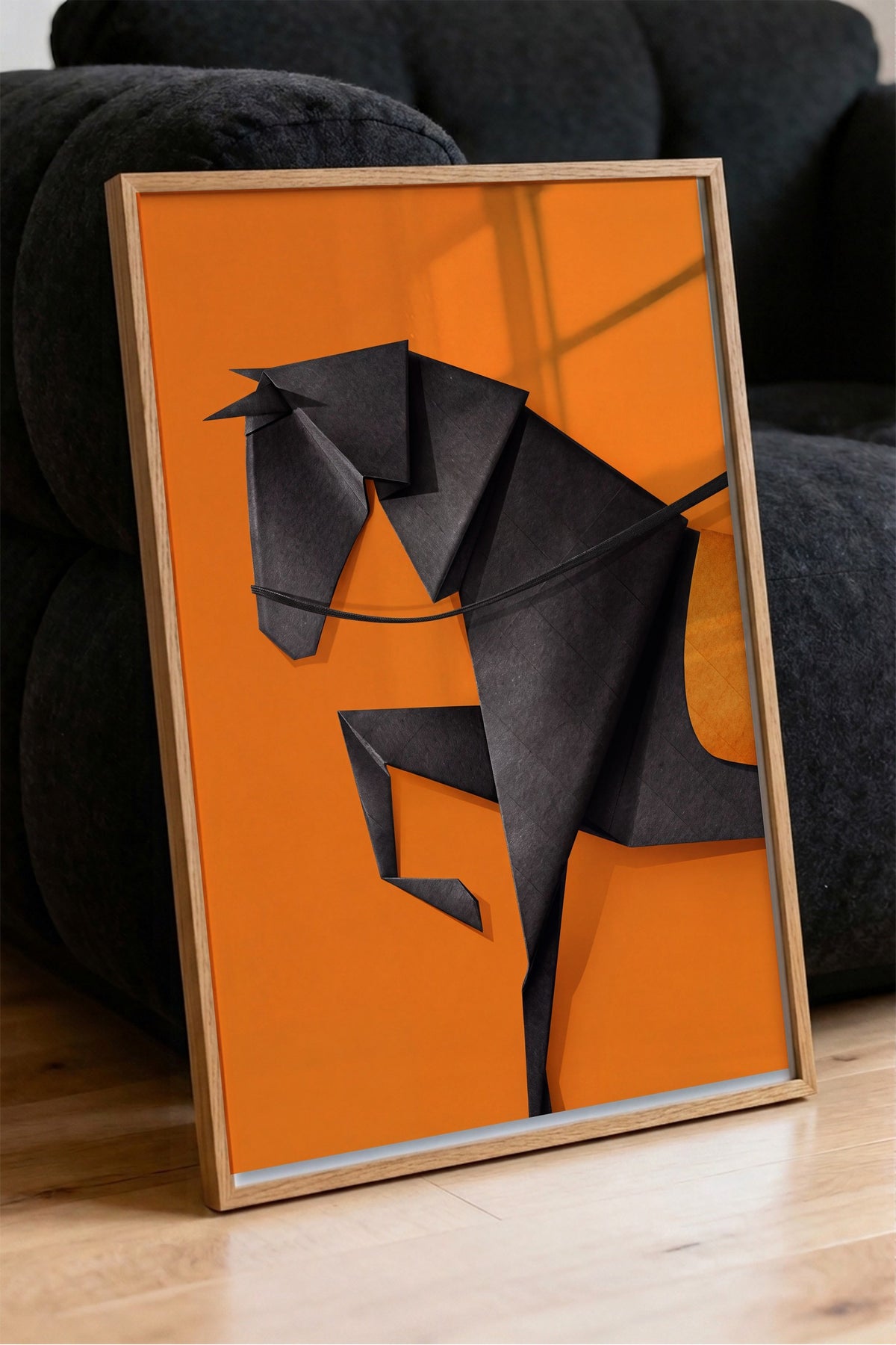 Origami At Poster – Ahşap Çerçeveli Tablo