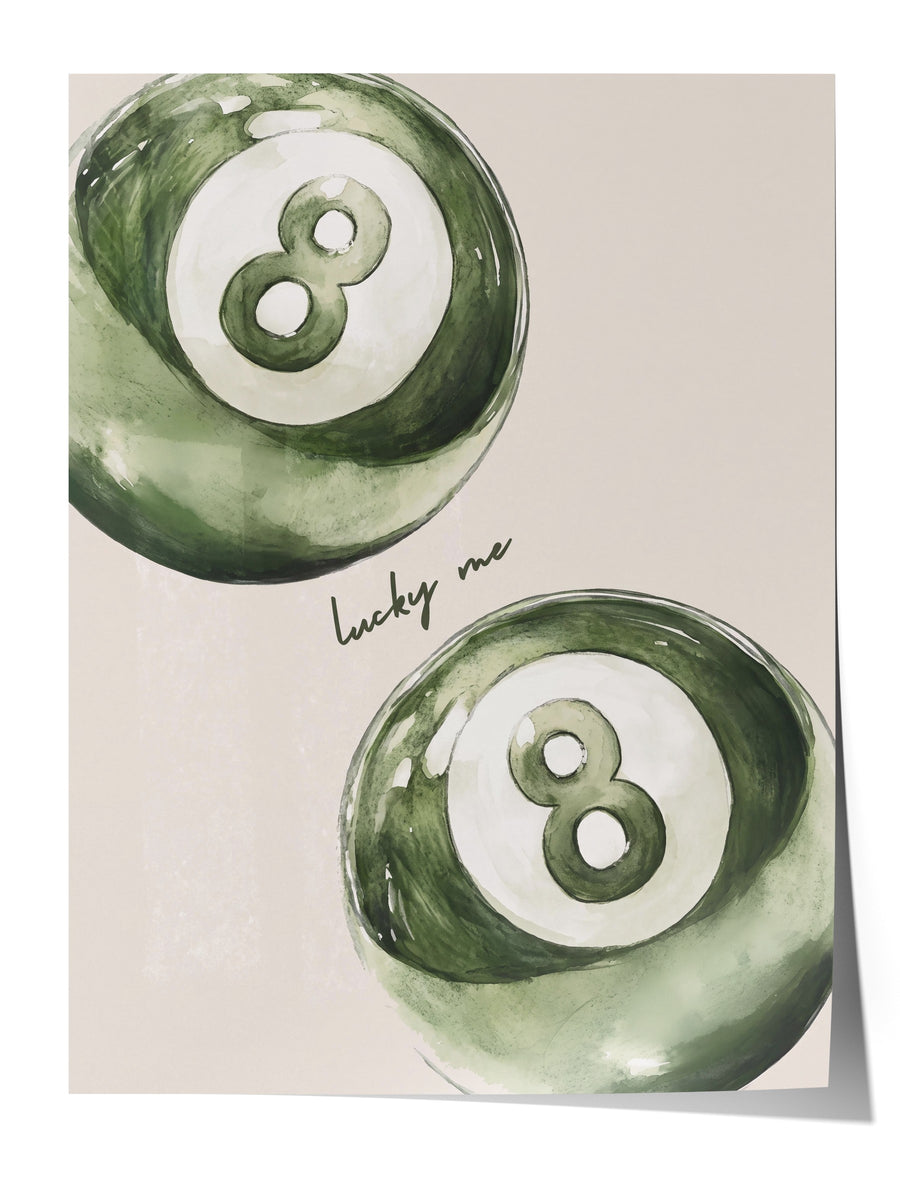 lucky me Çerçevesiz Poster