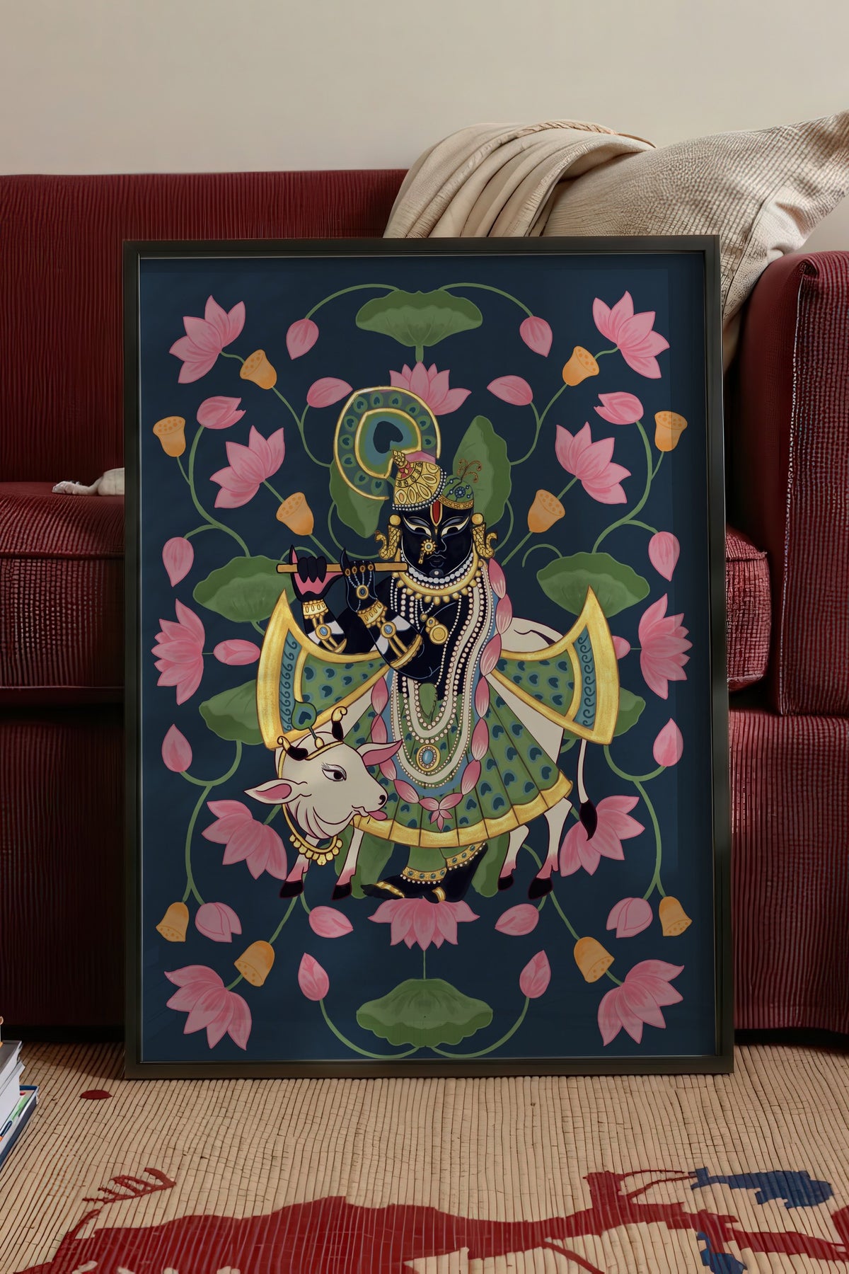 Tanrısal Sahne Poster – Siyah Çerçeveli Tablo
