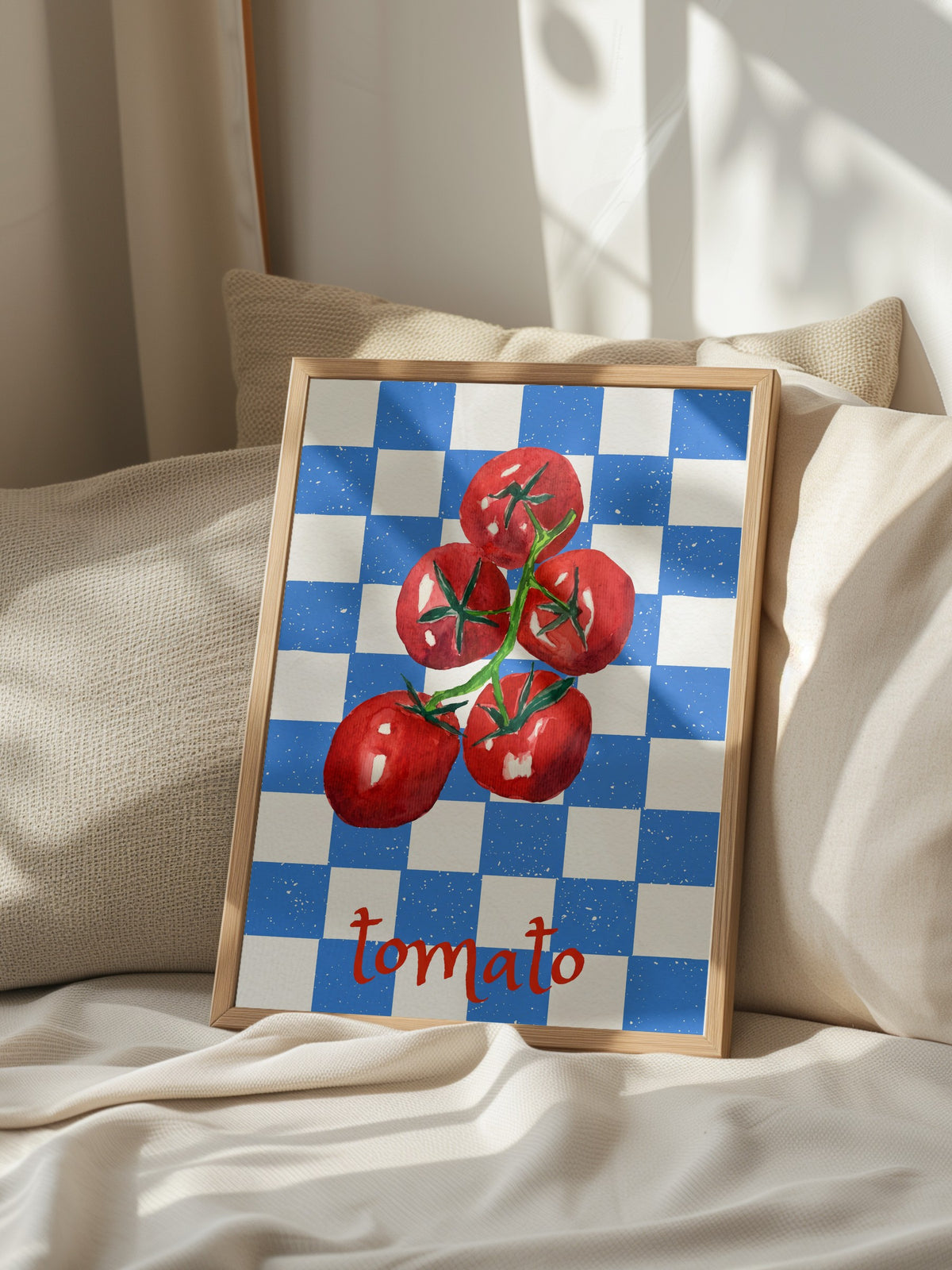 tomato Poster – Ahşap Çerçeveli Tablo