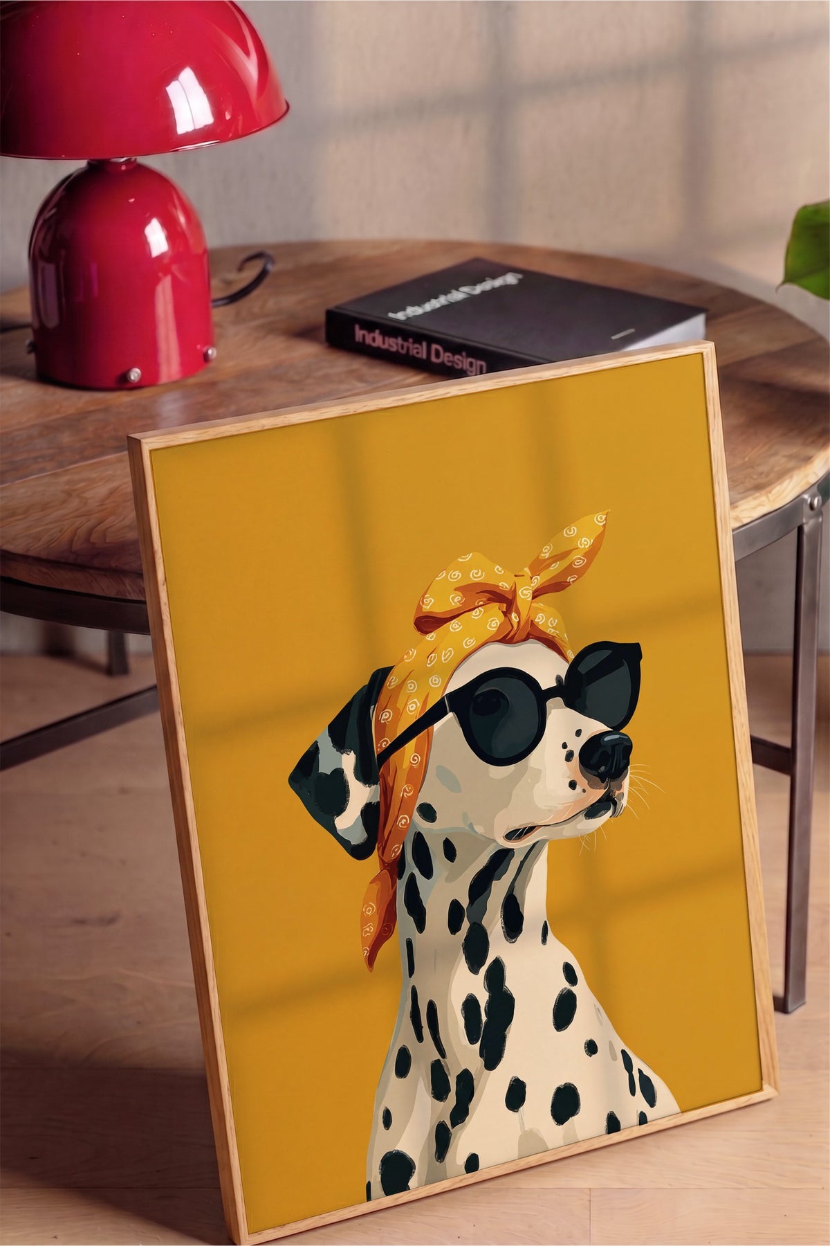 Dalmaçyalı Şıklığı Poster – Ahşap Çerçeveli Tablo