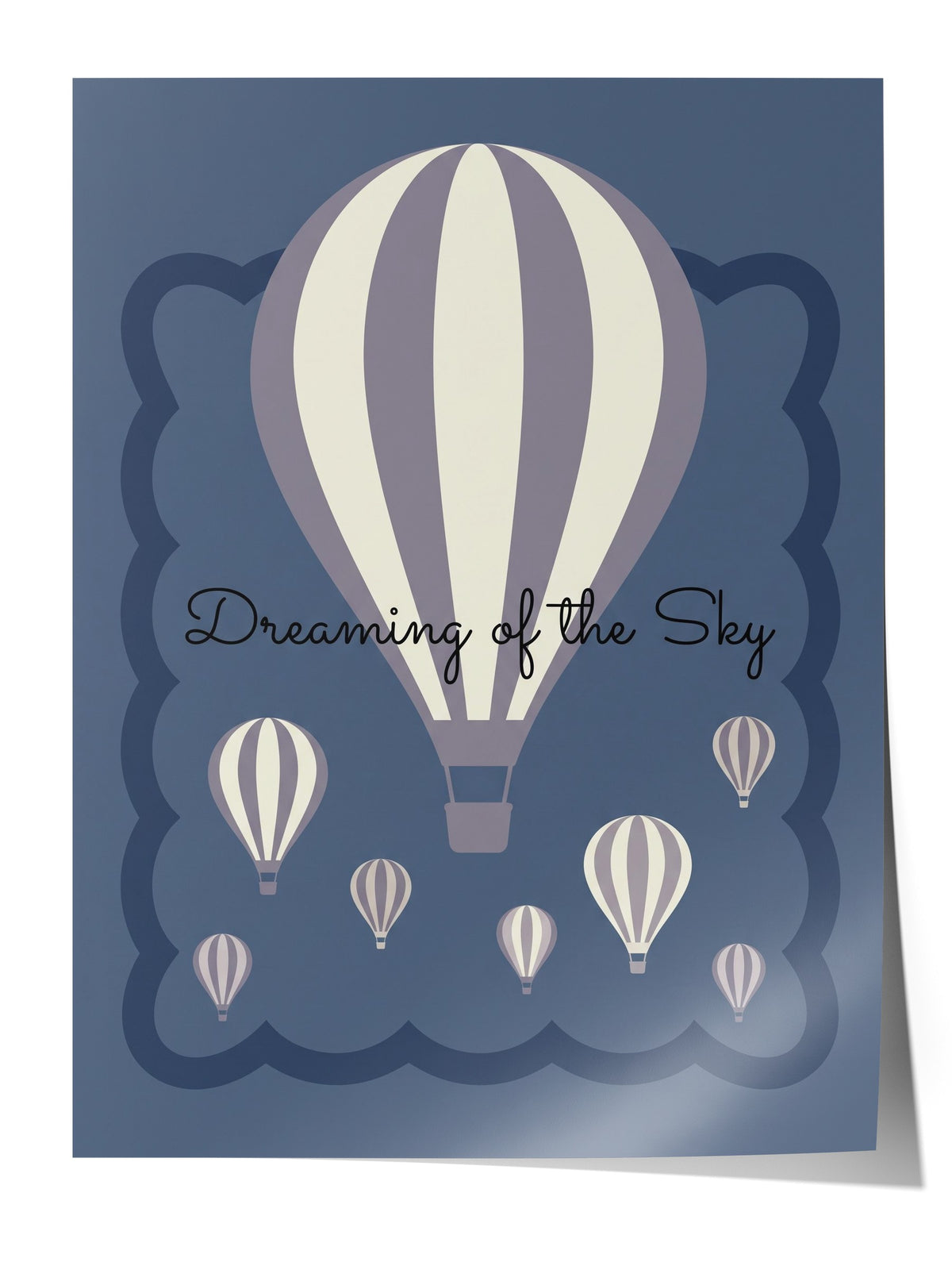 Dreaming of the Sky Çerçevesiz Poster