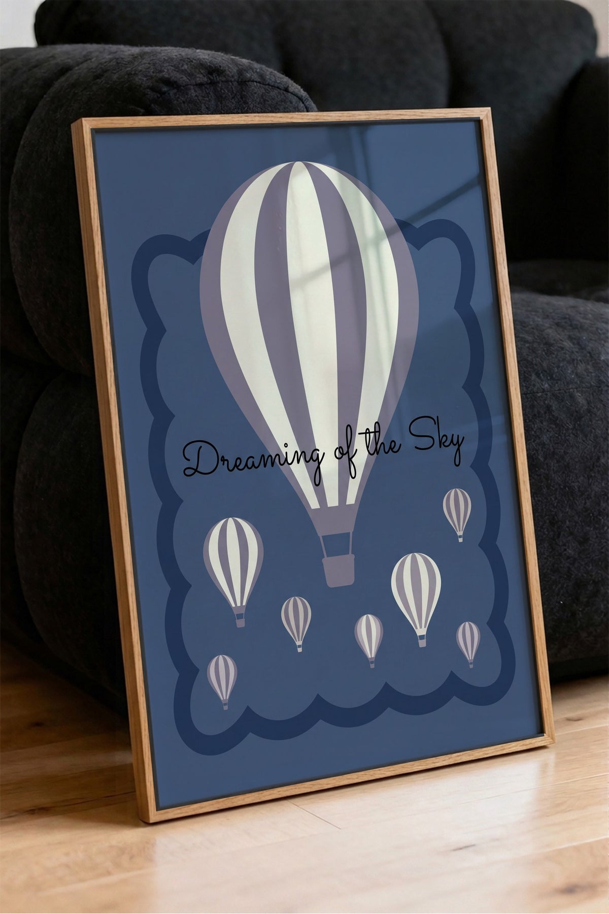 Dreaming of the Sky Poster – Ahşap Çerçeveli Tablo