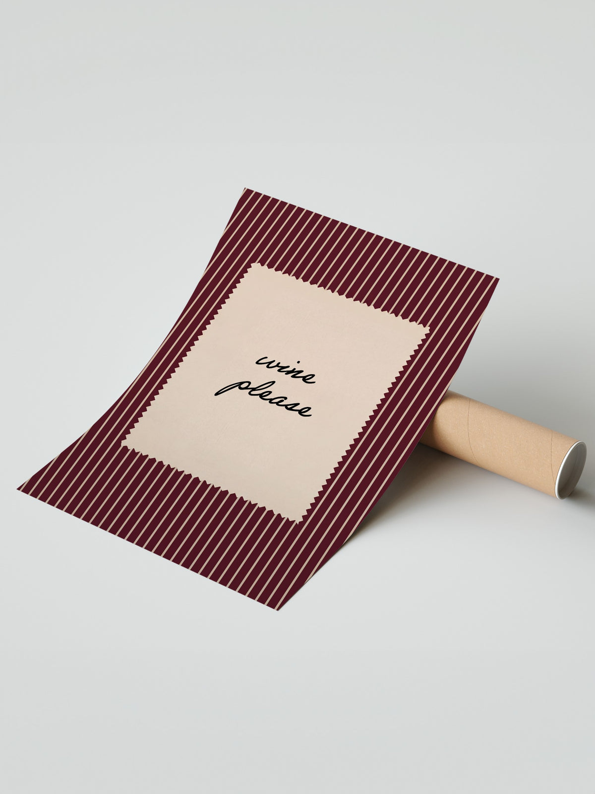 wine please Çerçevesiz Poster